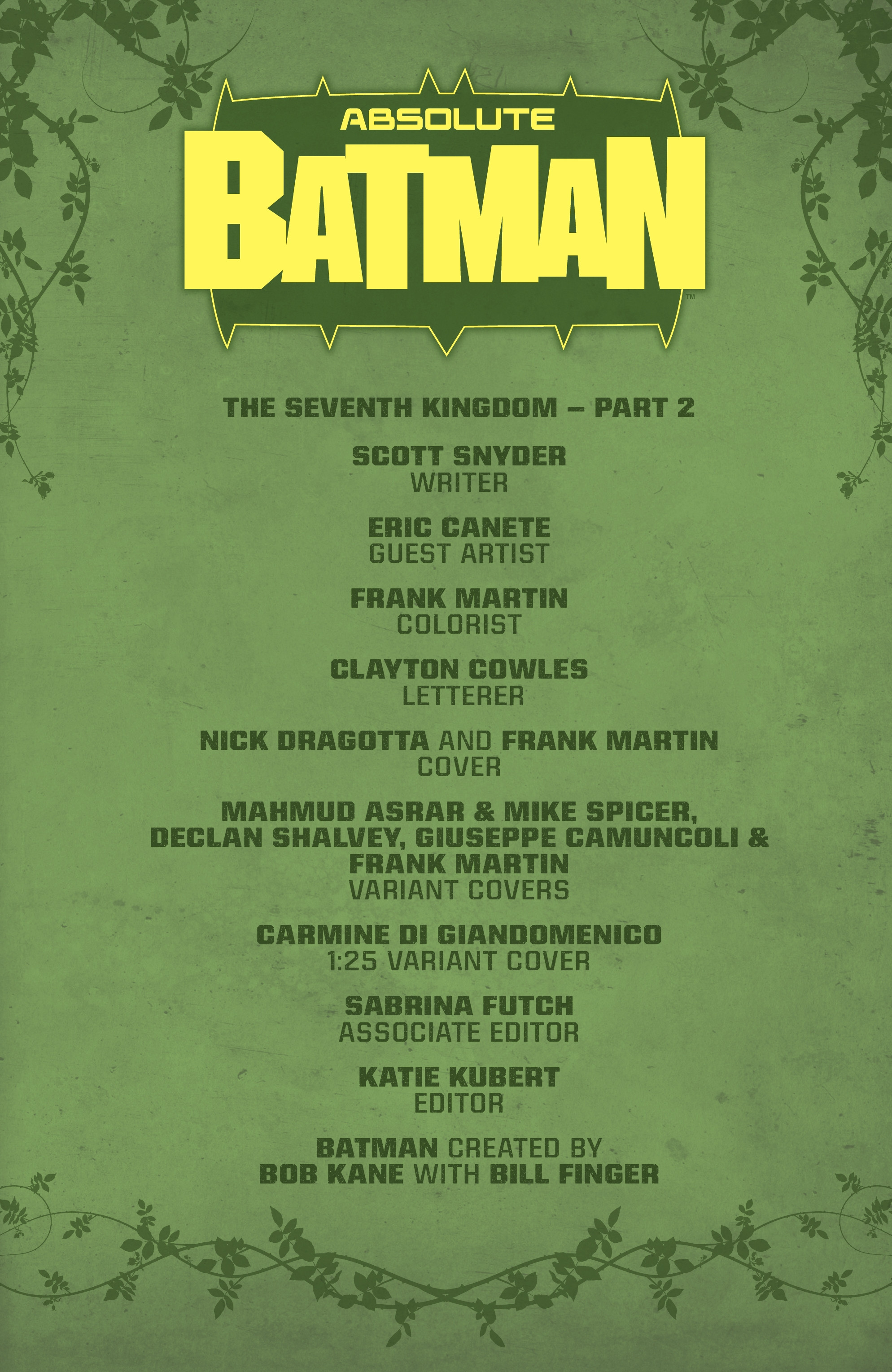 Read Absolute Batman (2024-) Manga Online