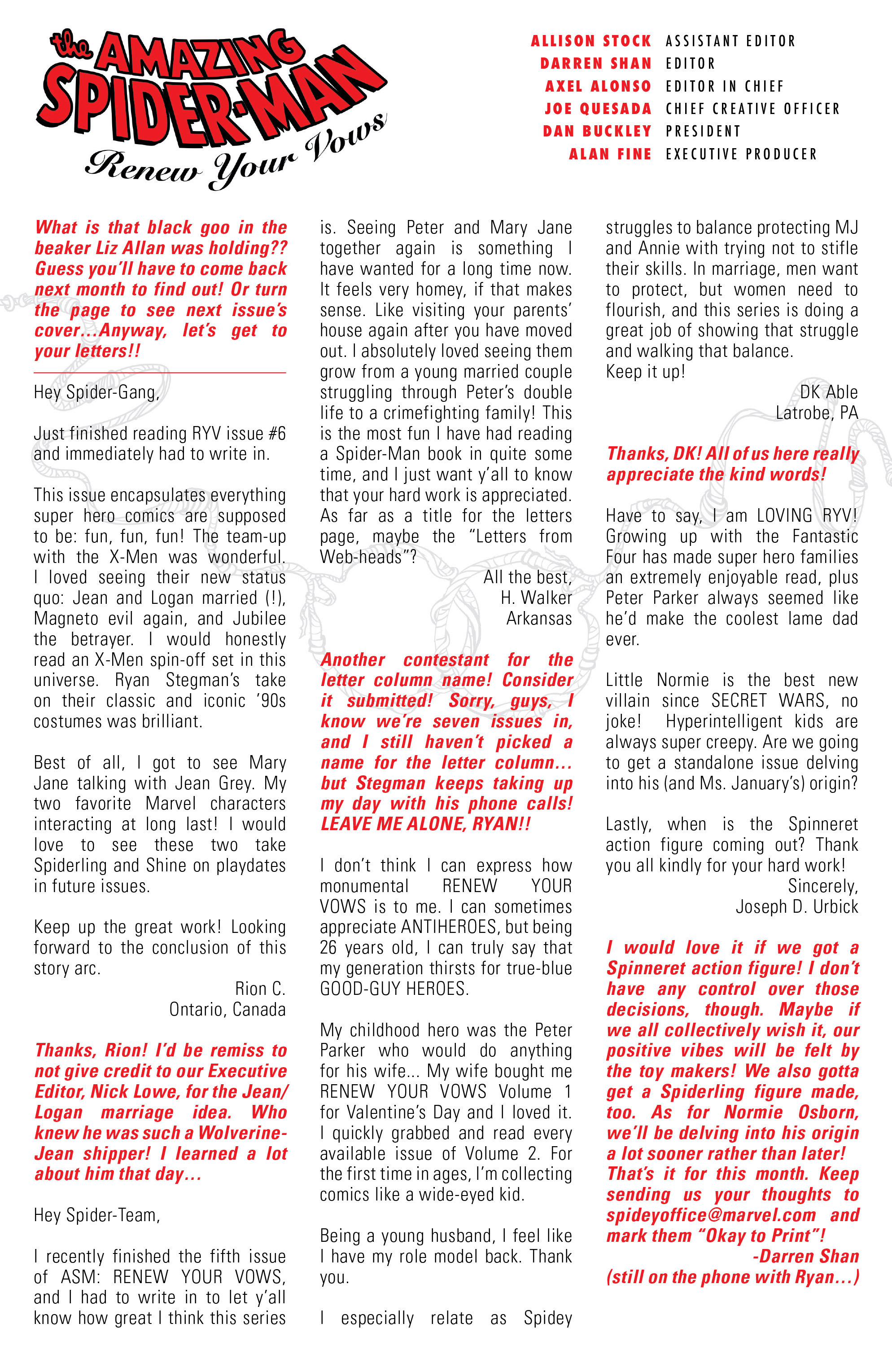 Read Amazing Spider-Man - Renew Your Vows Manga Online