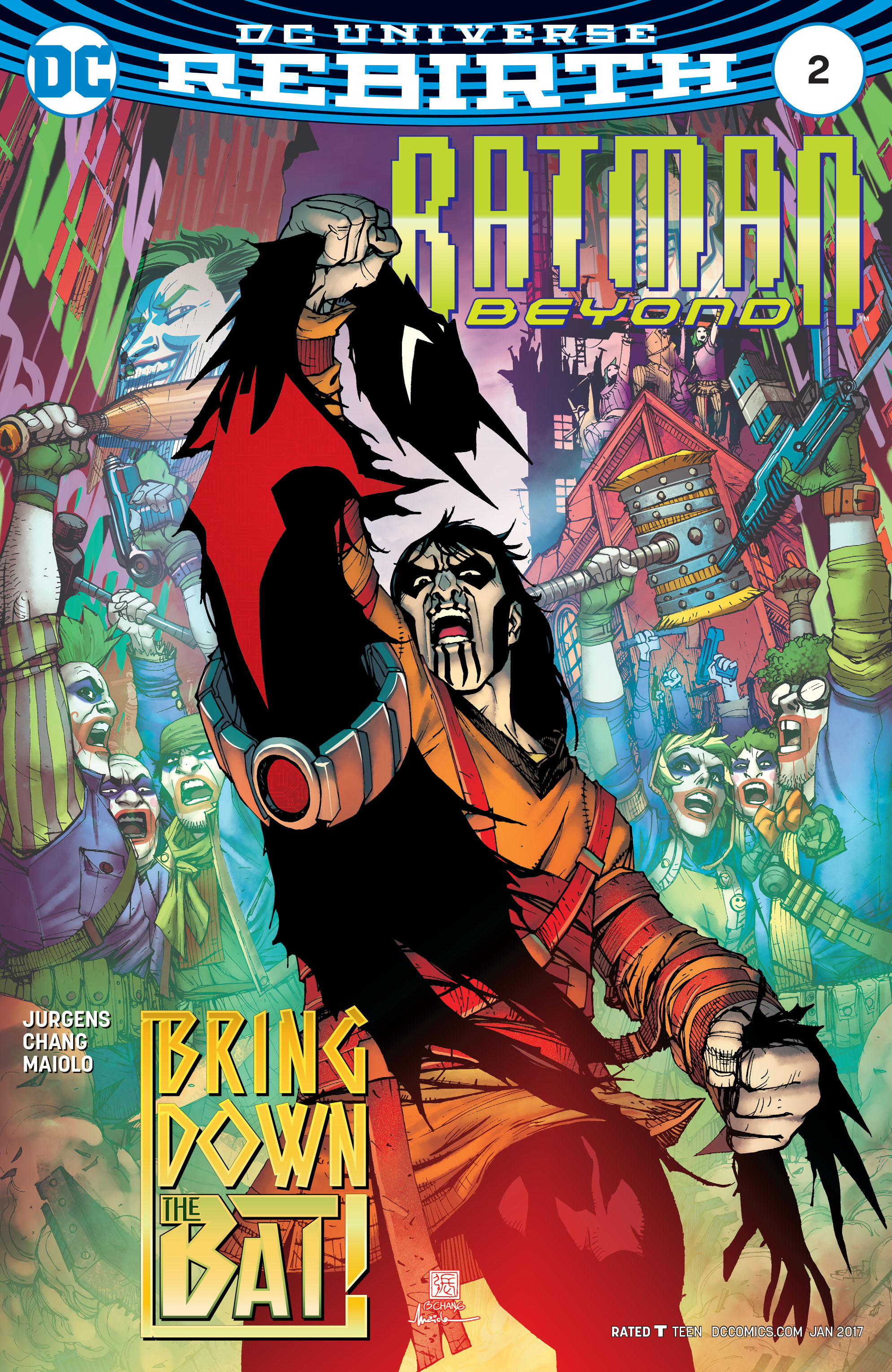 Read Batman Beyond (2016-) Manga Online