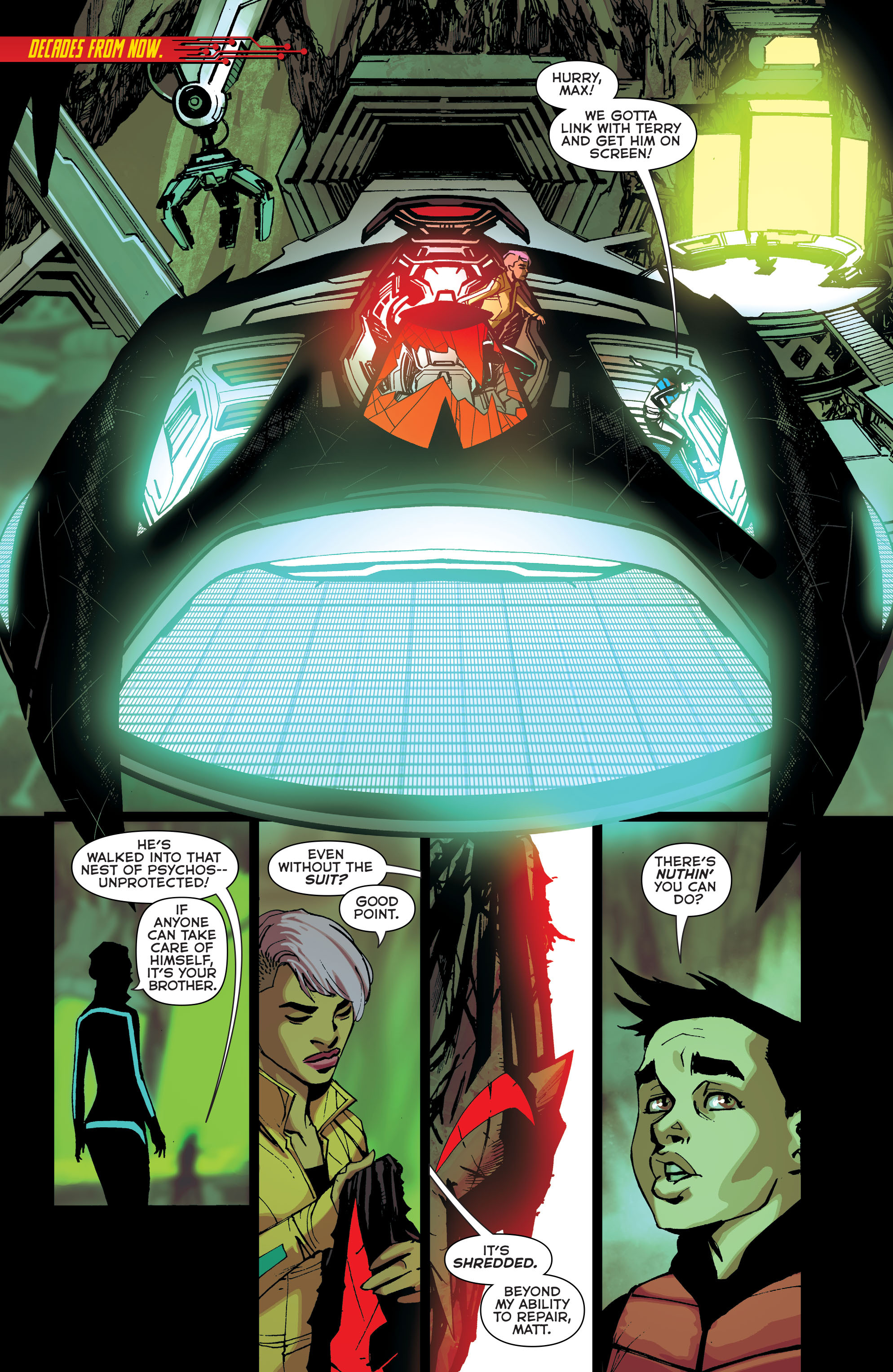 Read Batman Beyond (2016-) Manga Online