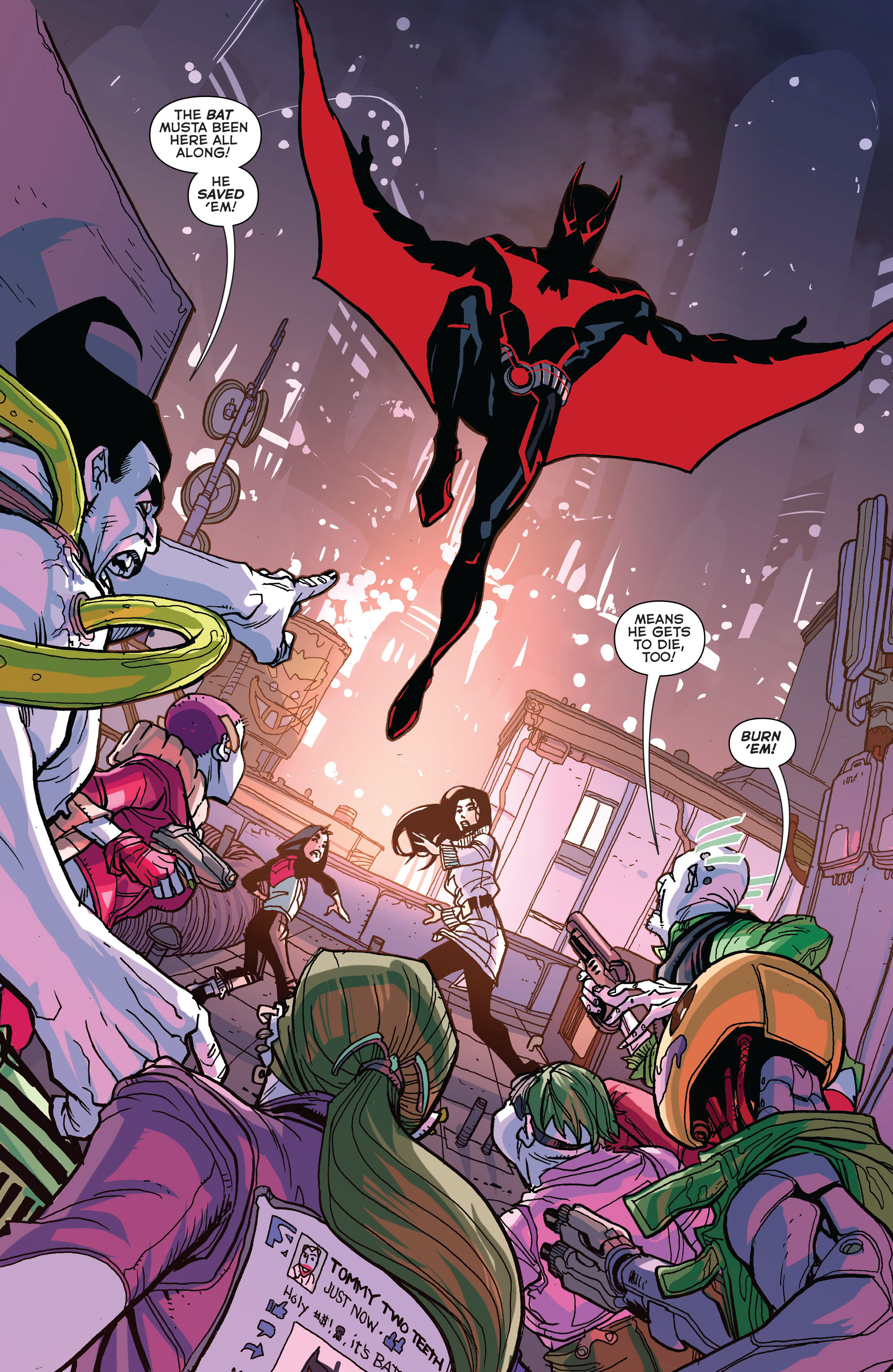 Read Batman Beyond (2016-) Manga Online