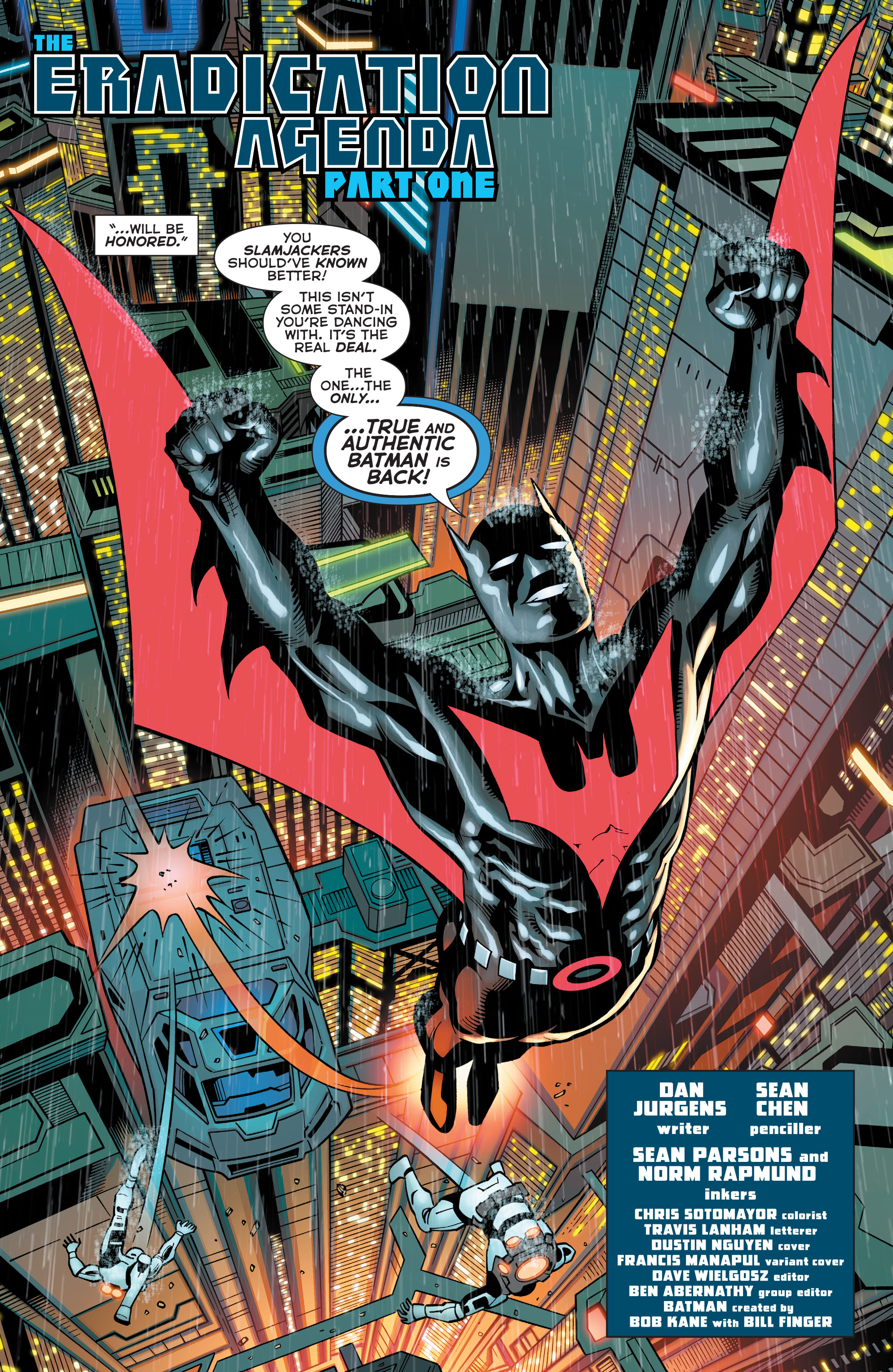 Read Batman Beyond (2016-) Manga Online