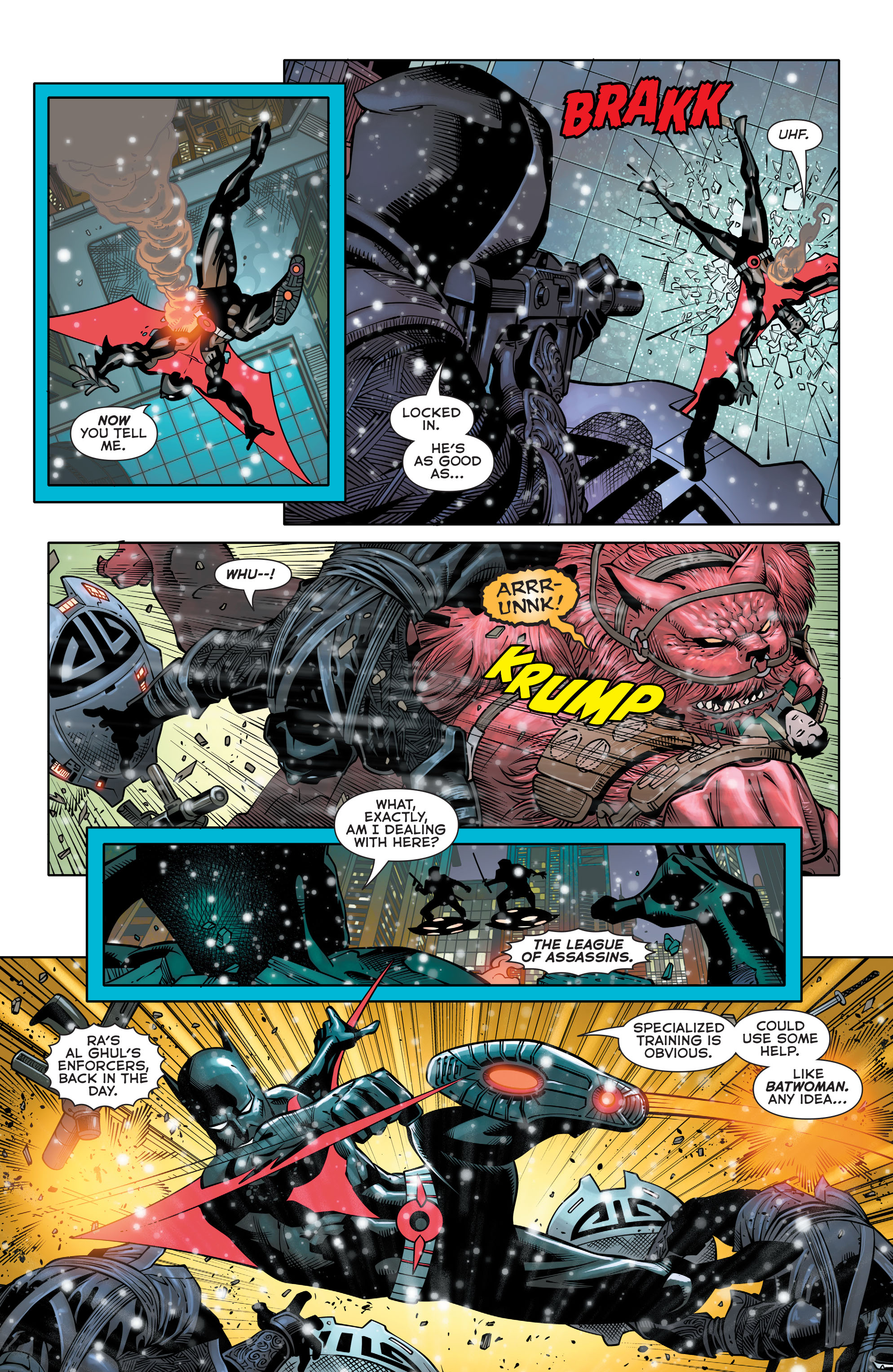 Read Batman Beyond (2016-) Manga Online