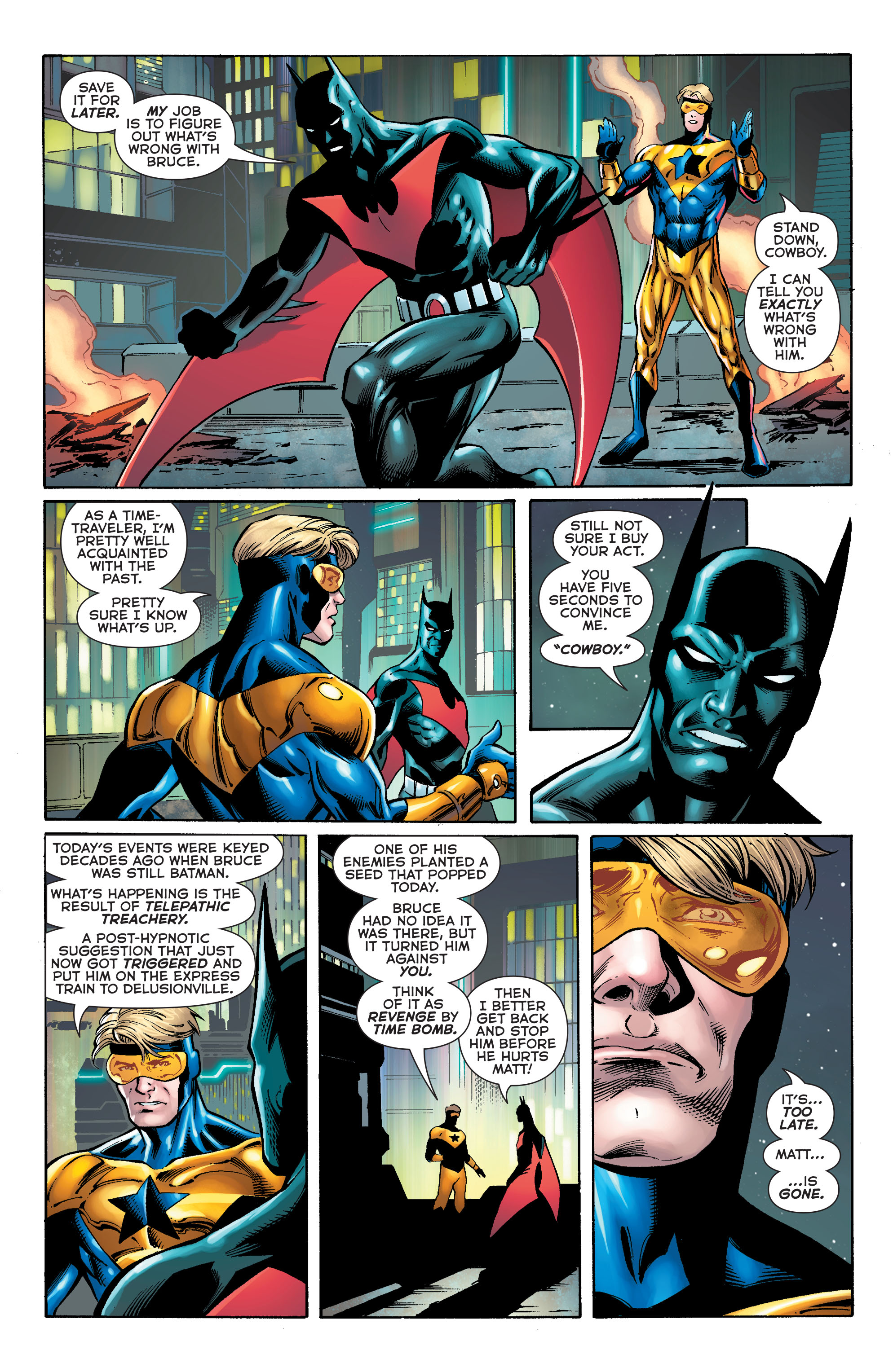 Read Batman Beyond (2016-) Manga Online