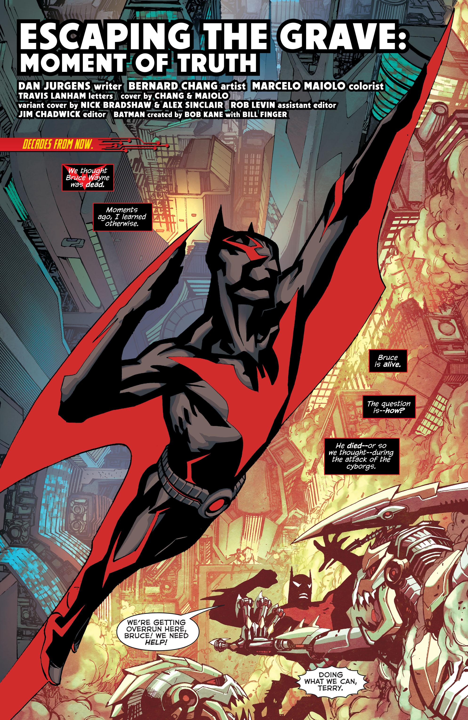 Read Batman Beyond (2016-) Manga Online