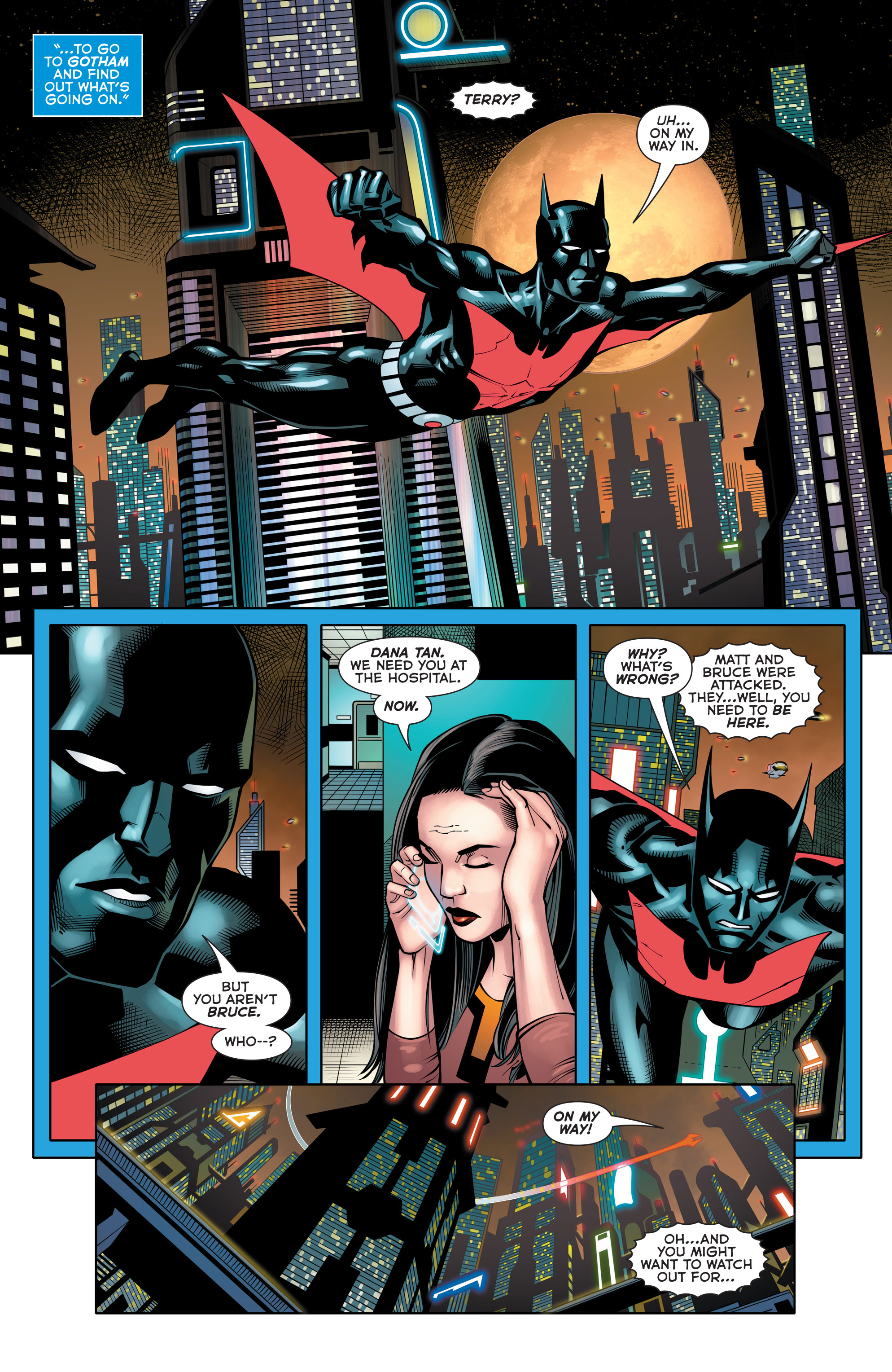 Read Batman Beyond (2016-) Manga Online