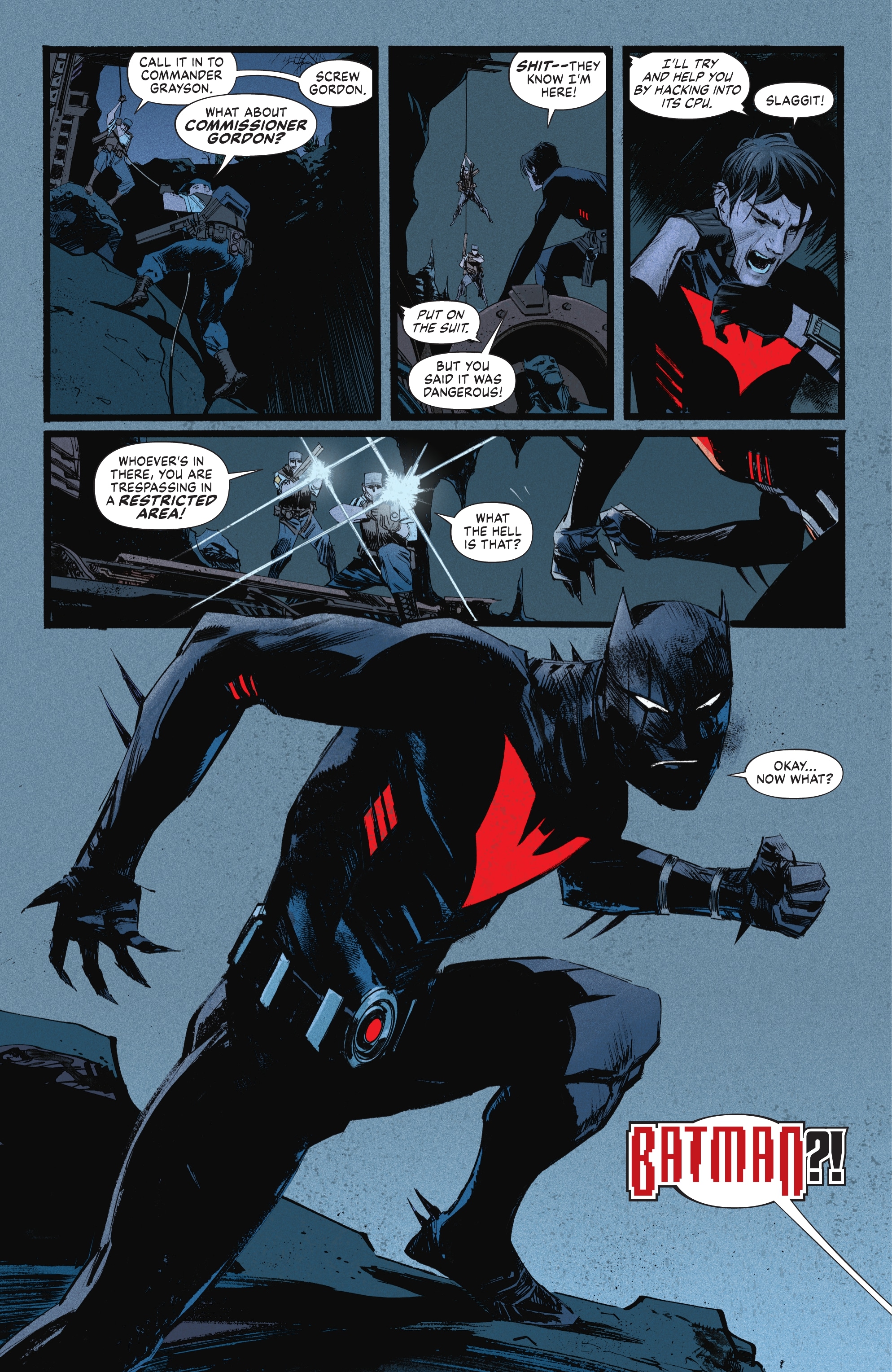 Read Batman_ Beyond the White Knight (2022-) Manga Online