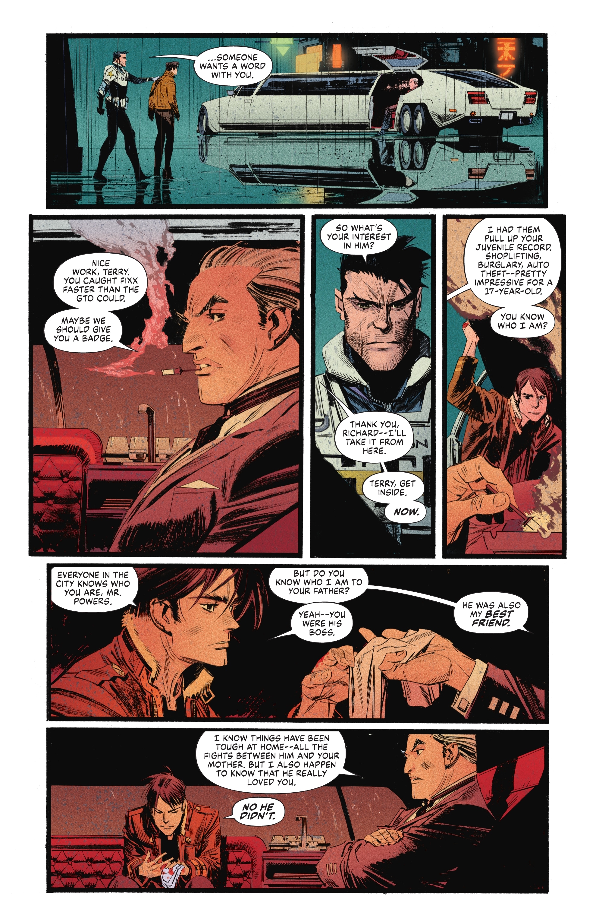 Read Batman_ Beyond the White Knight (2022-) Manga Online