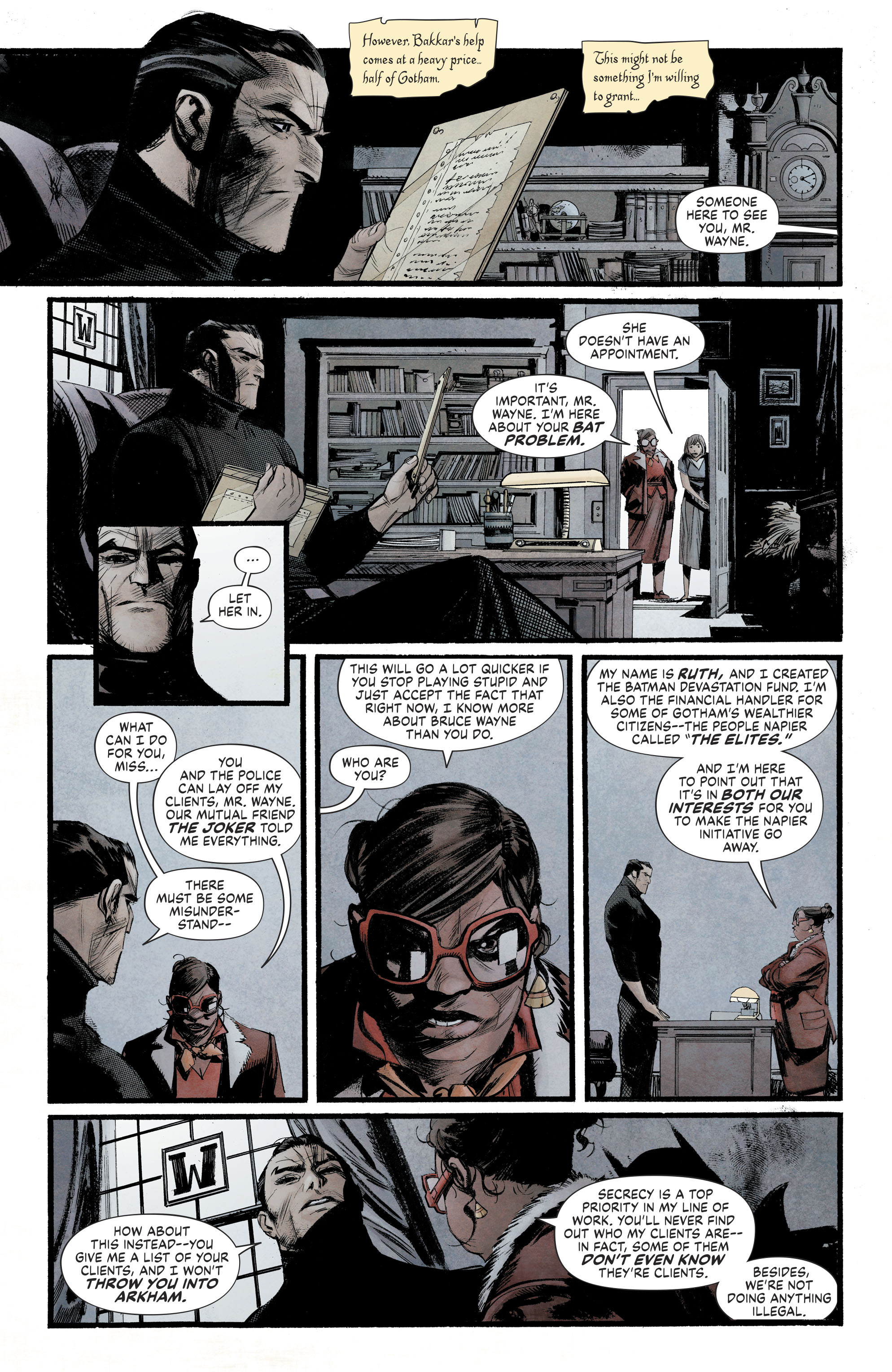 Read Batman_ Curse of the White Knight (2019-) Manga Online
