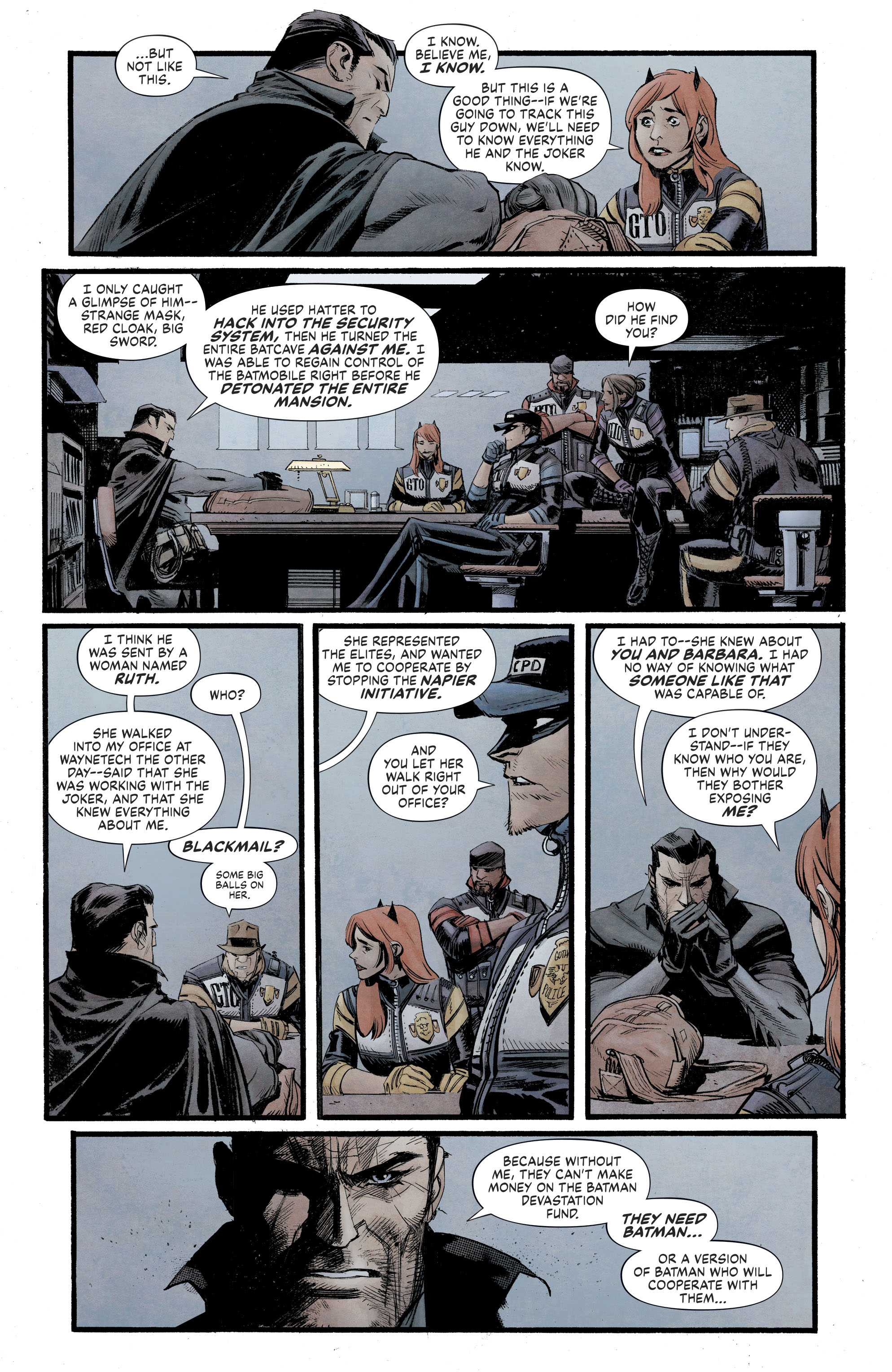 Read Batman_ Curse of the White Knight (2019-) Manga Online