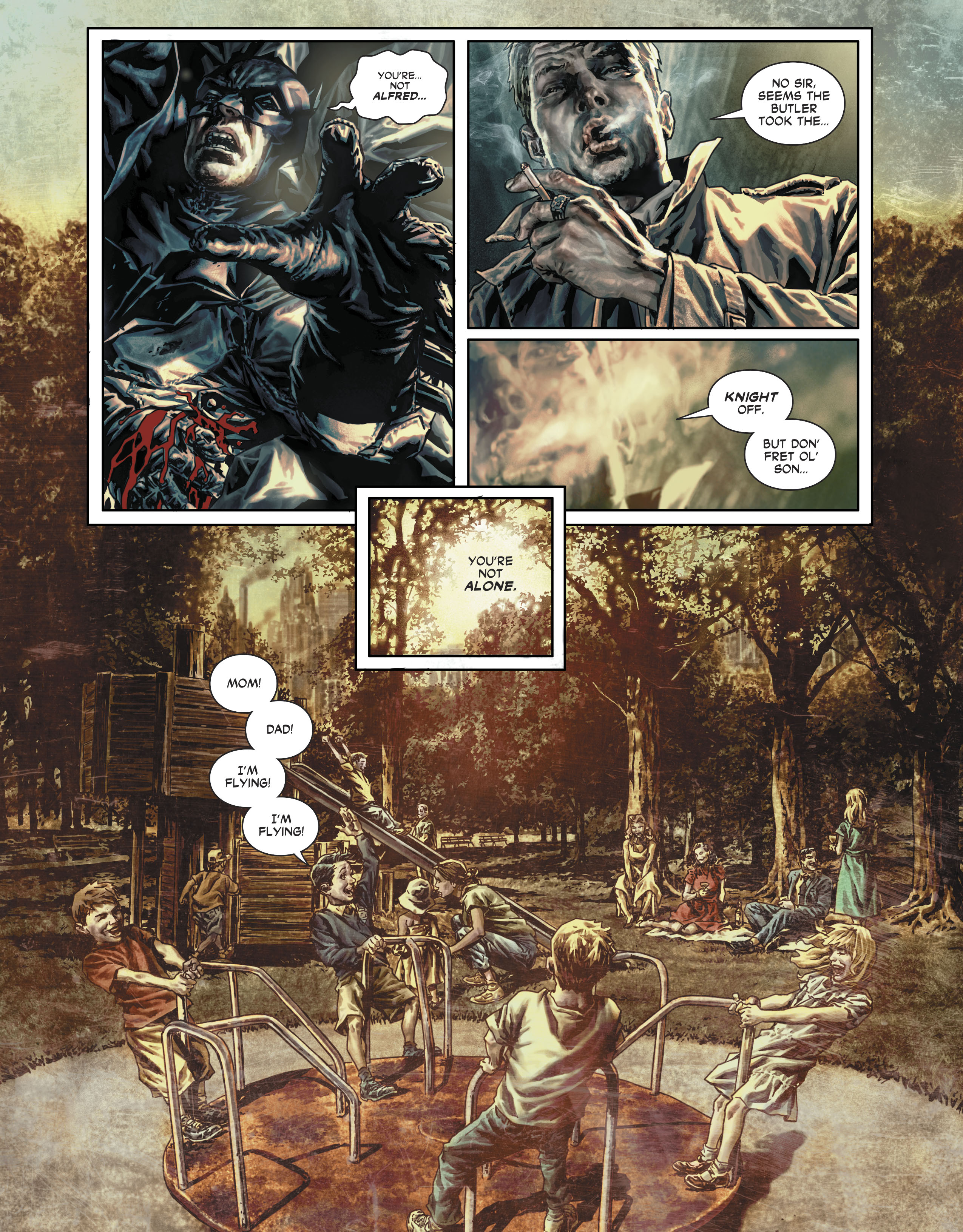 Read Batman_ Damned (2018-) Manga Online