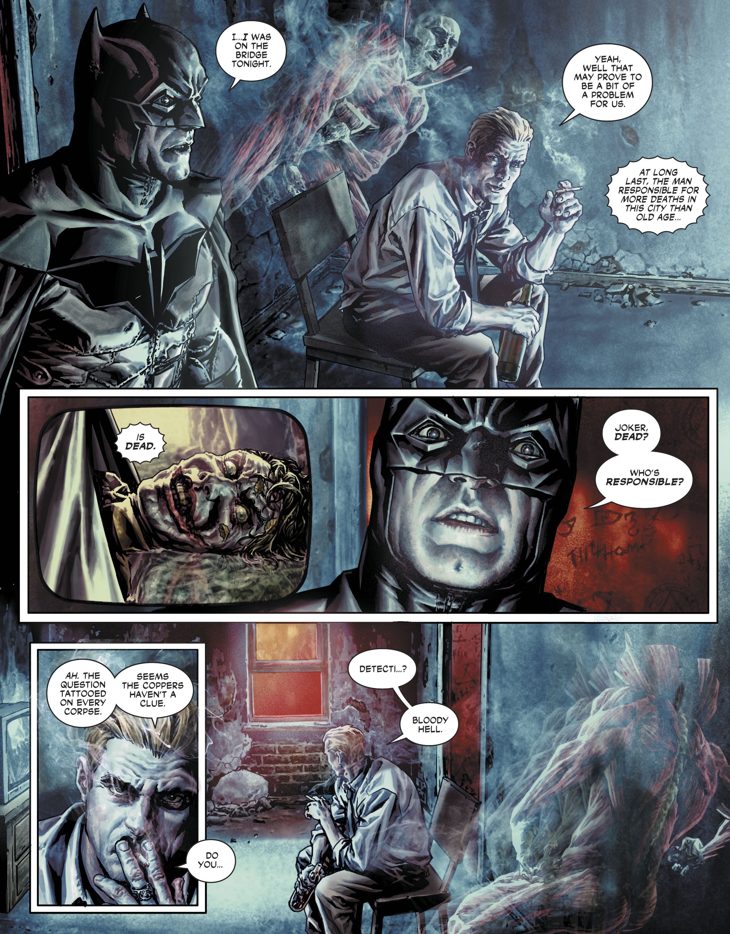 Read Batman_ Damned (2018-) Manga Online