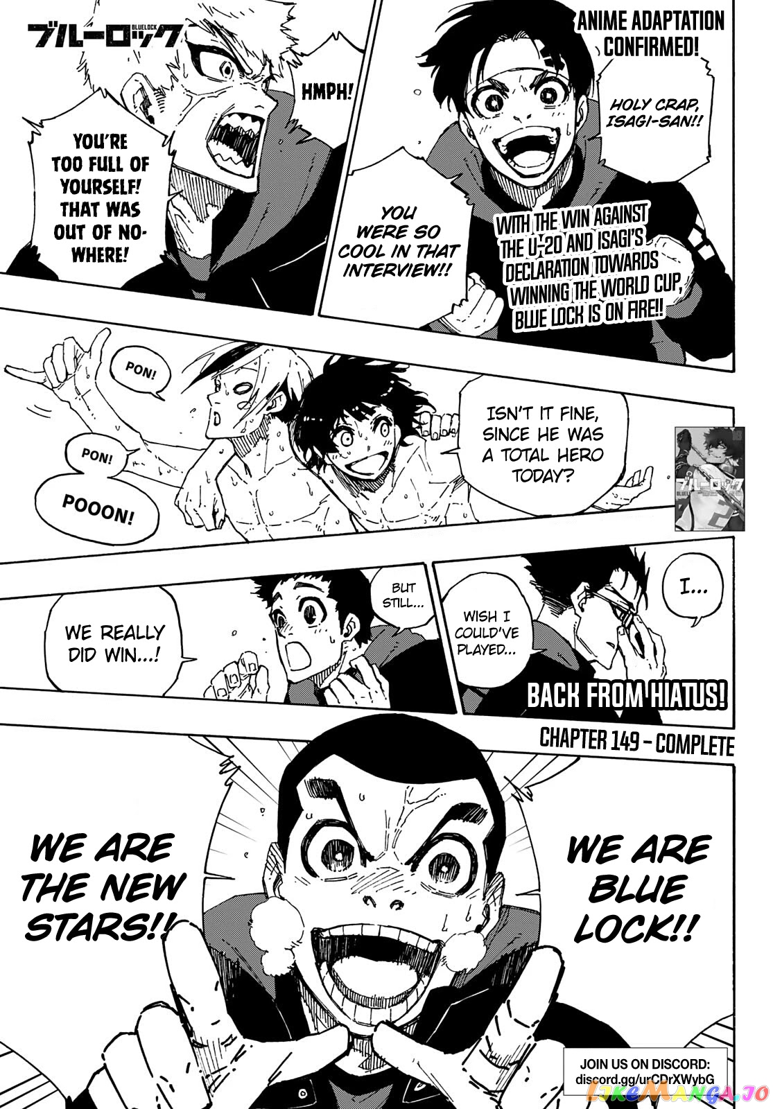 Read Blue Lock manga online Manga Online
