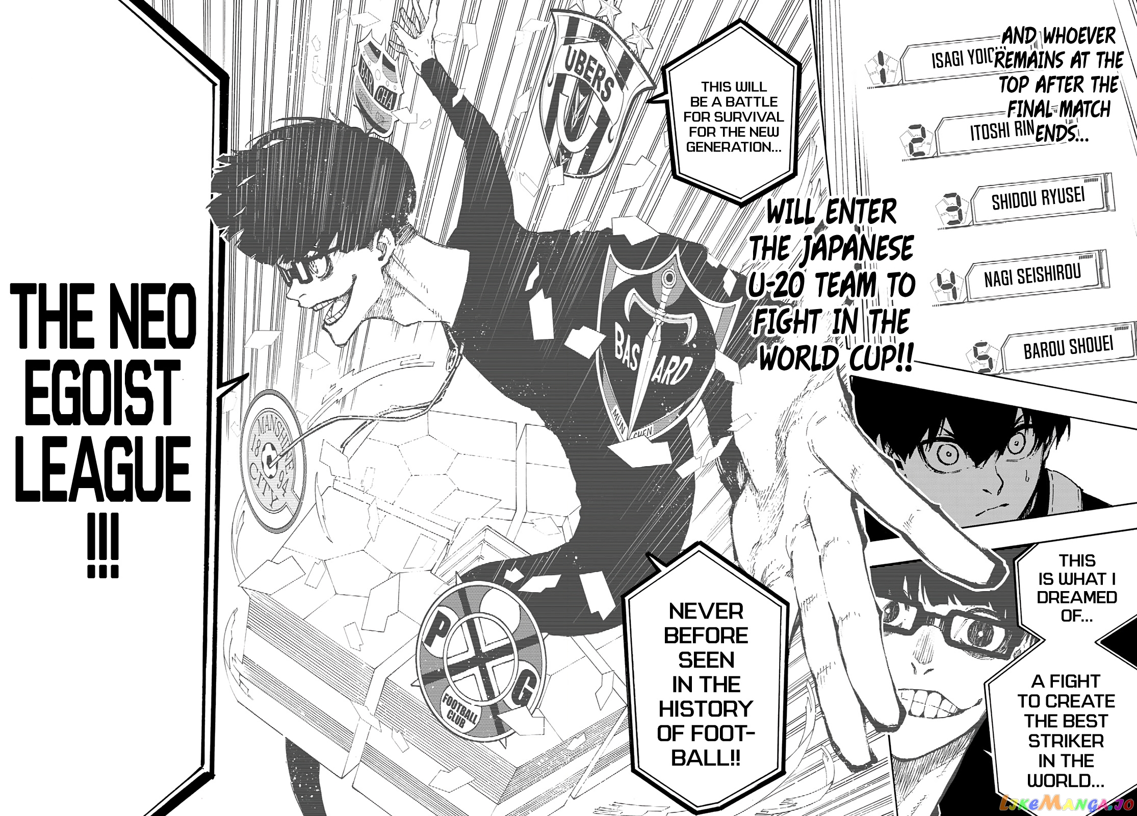 Read Blue Lock manga online Manga Online