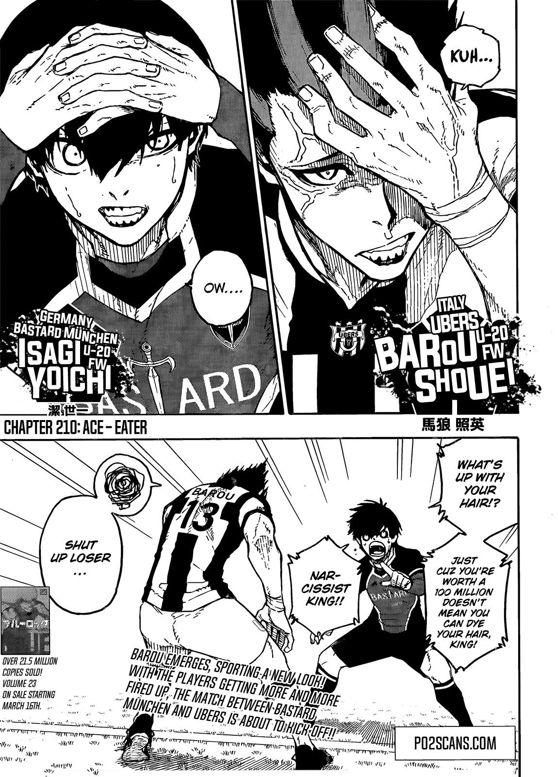 Read Blue Lock manga online Manga Online
