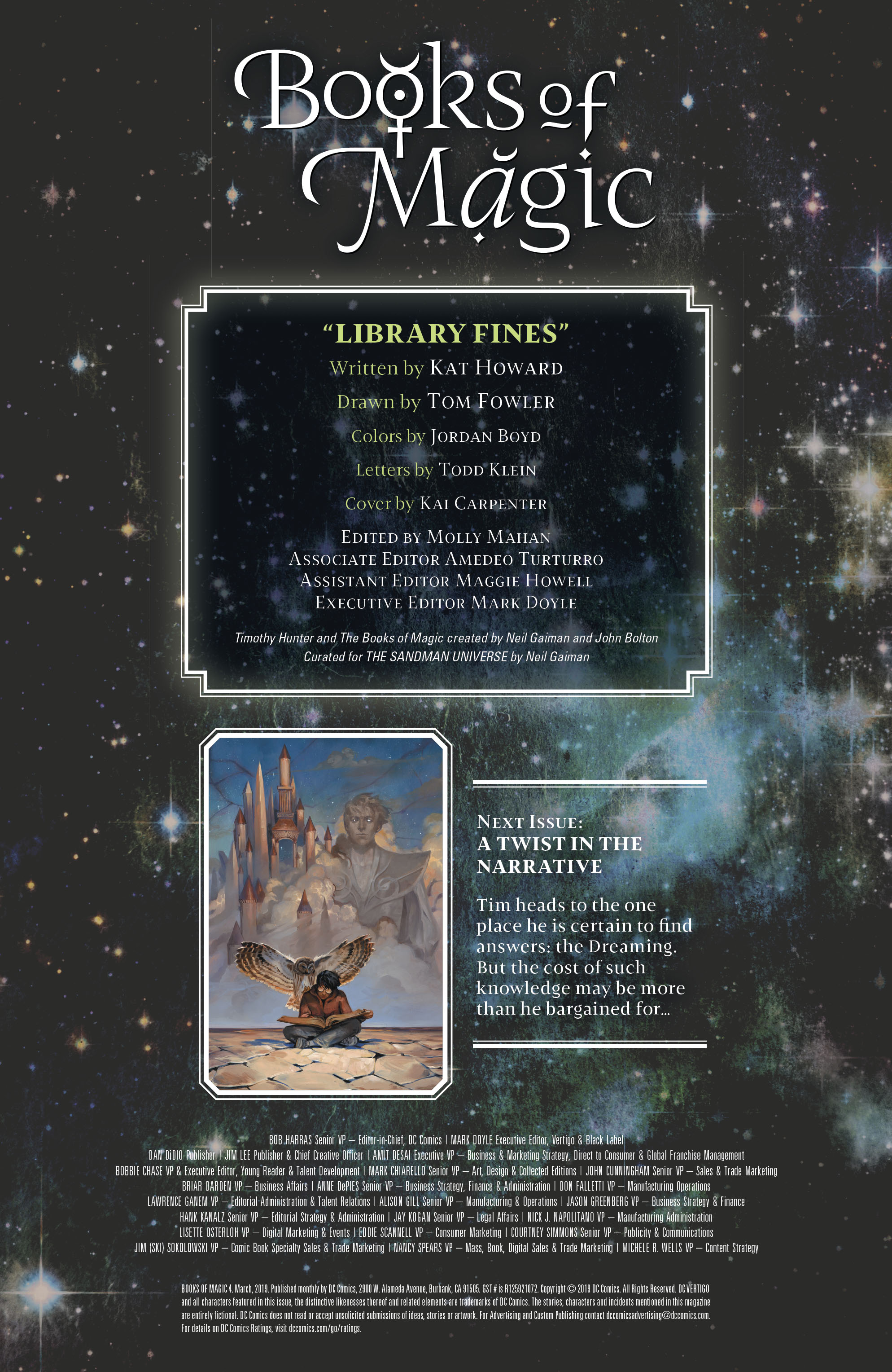 Read Books of Magic (2018-) Manga Online