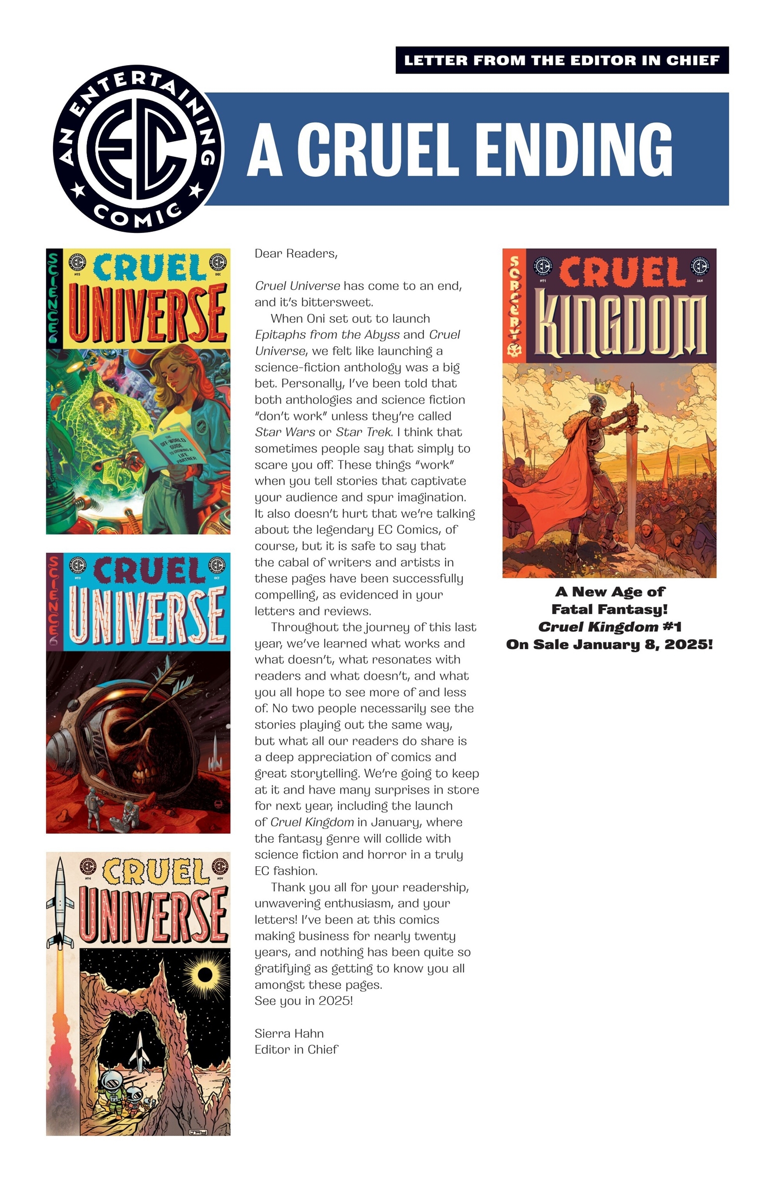 Read Cruel Universe Manga Online
