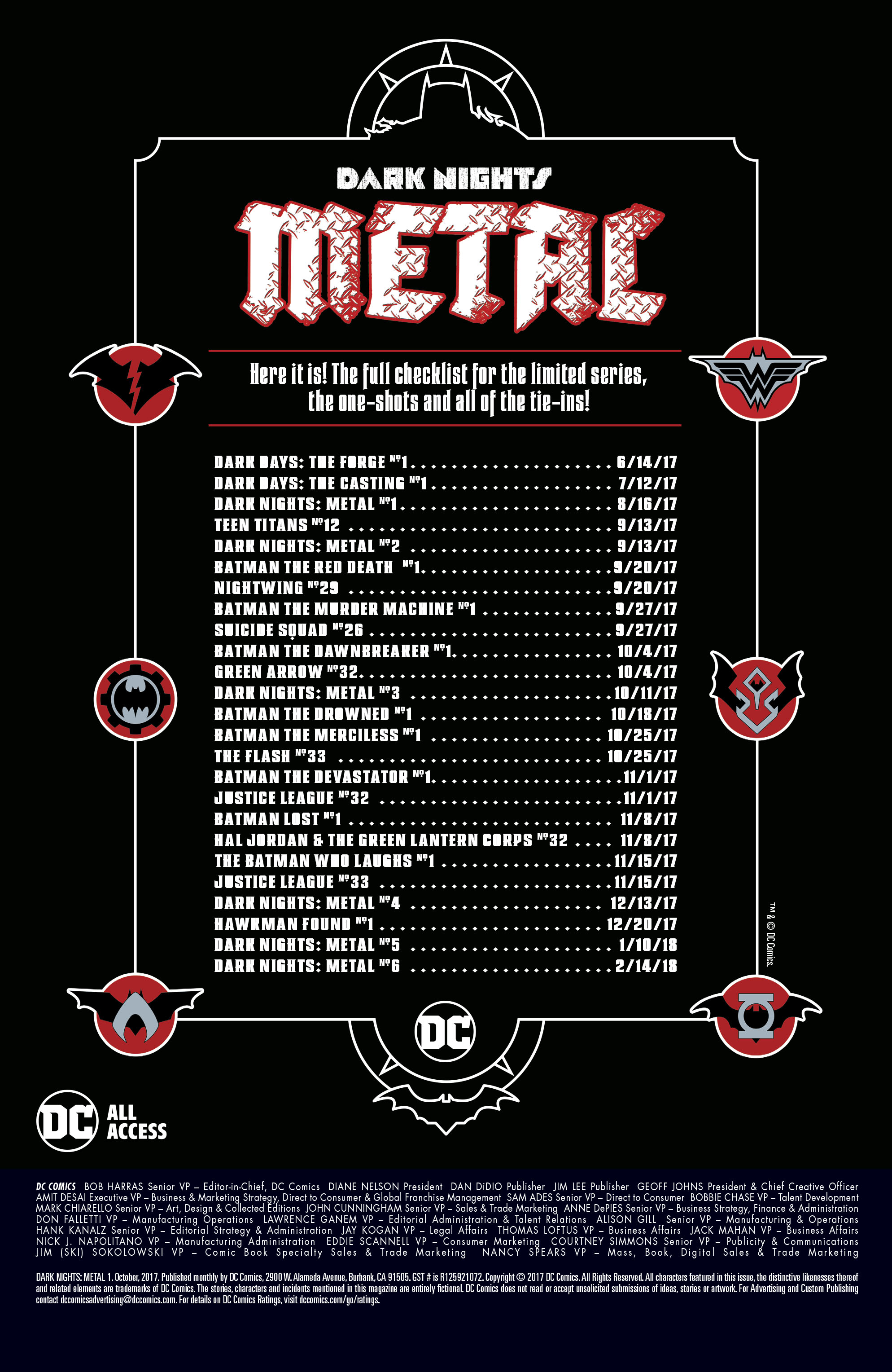 Read Dark Nights_ Metal (2017-) Manga Online