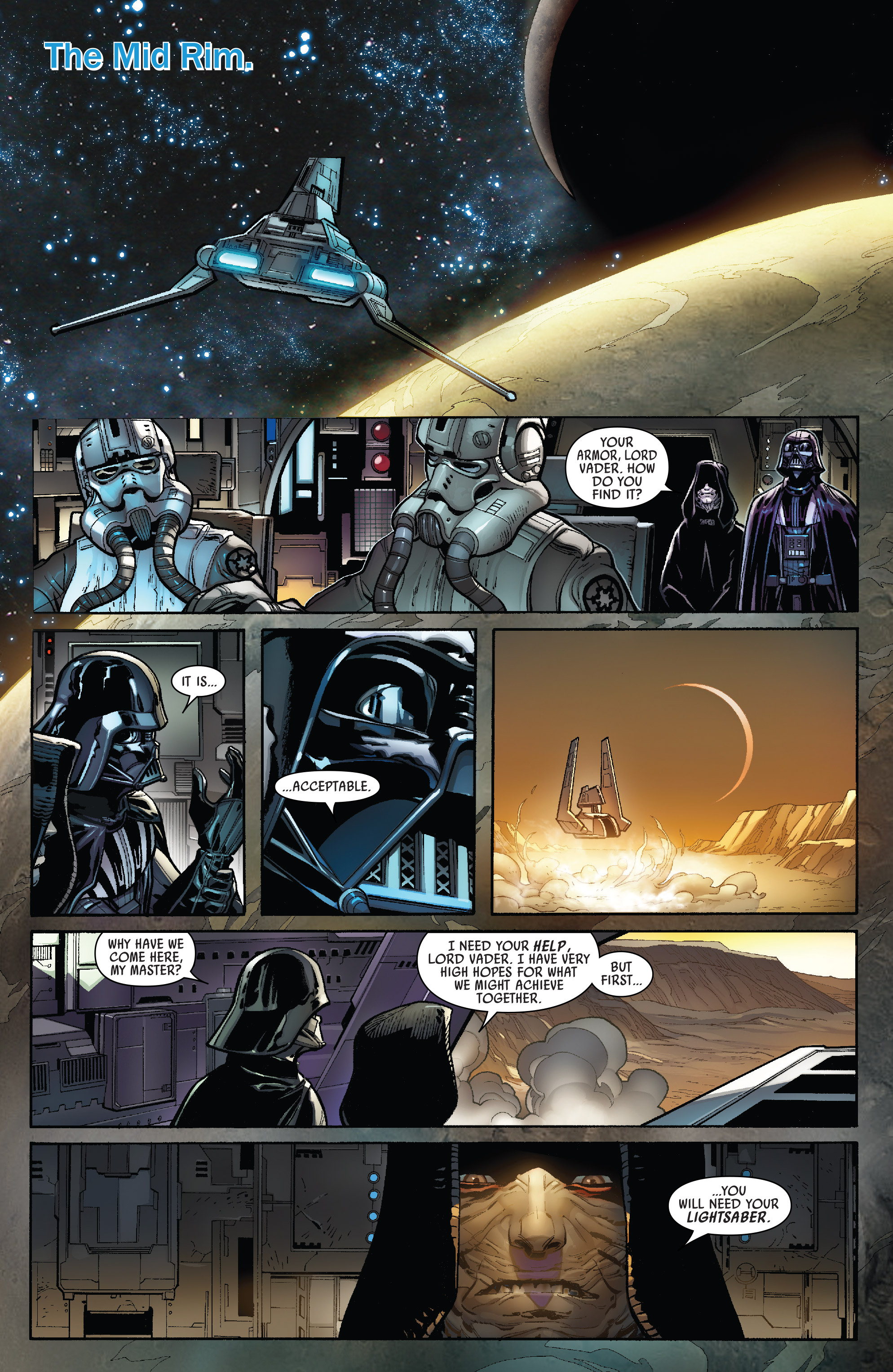 Read Darth Vader (2017-) Manga Online
