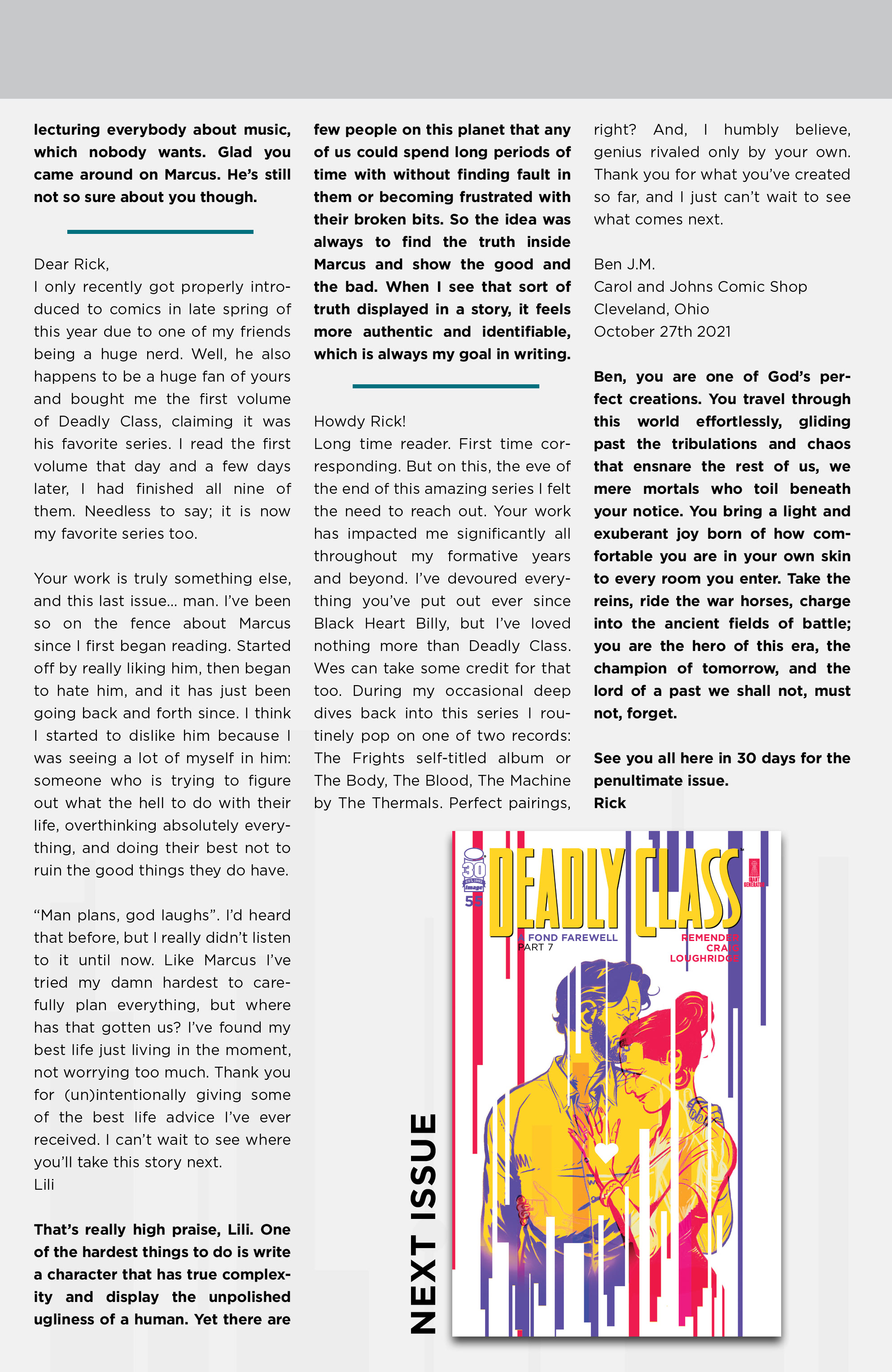 Read Deadly Class (2014-) Manga Online