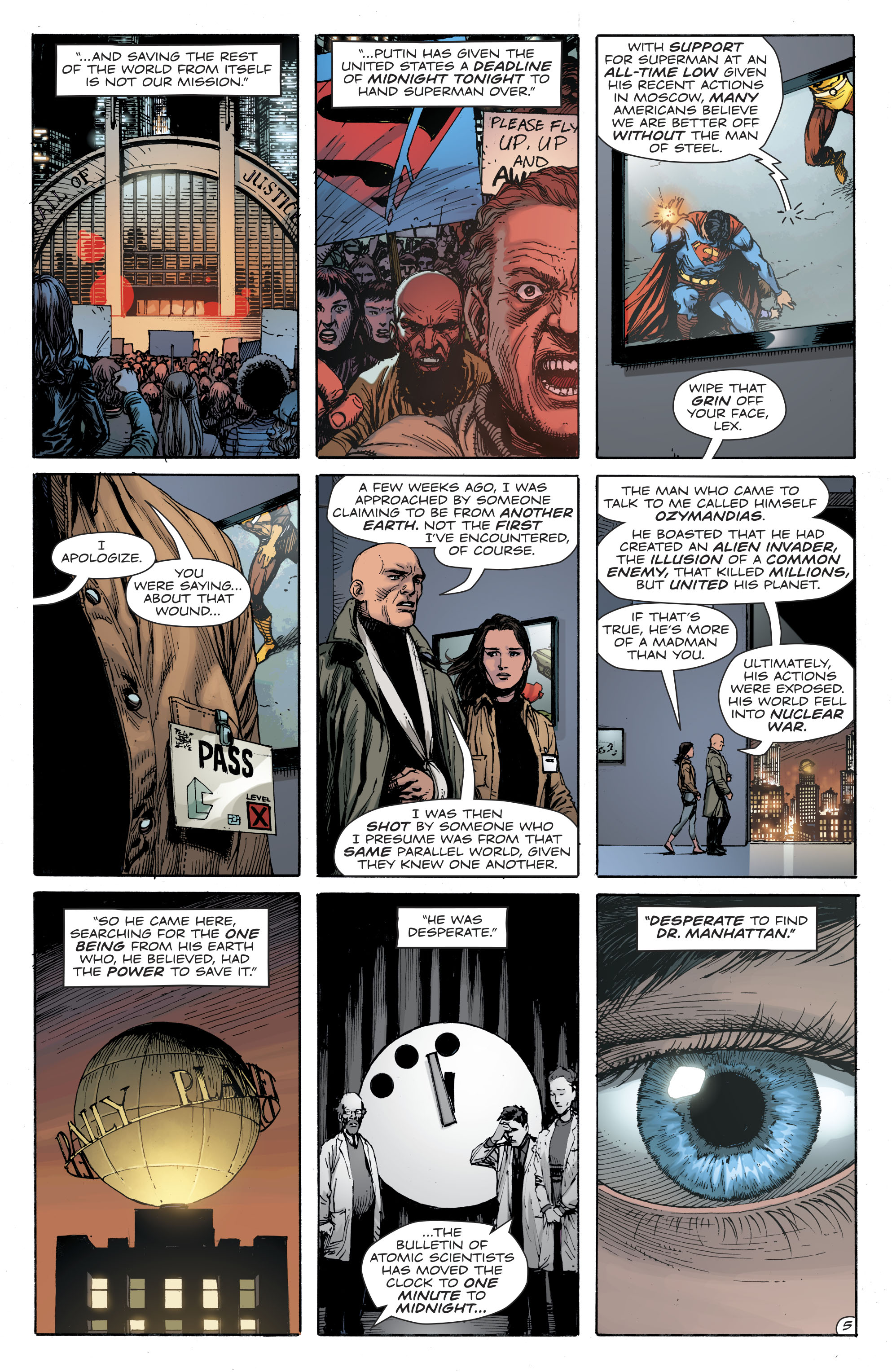 Read Doomsday Clock (2017-) Manga Online