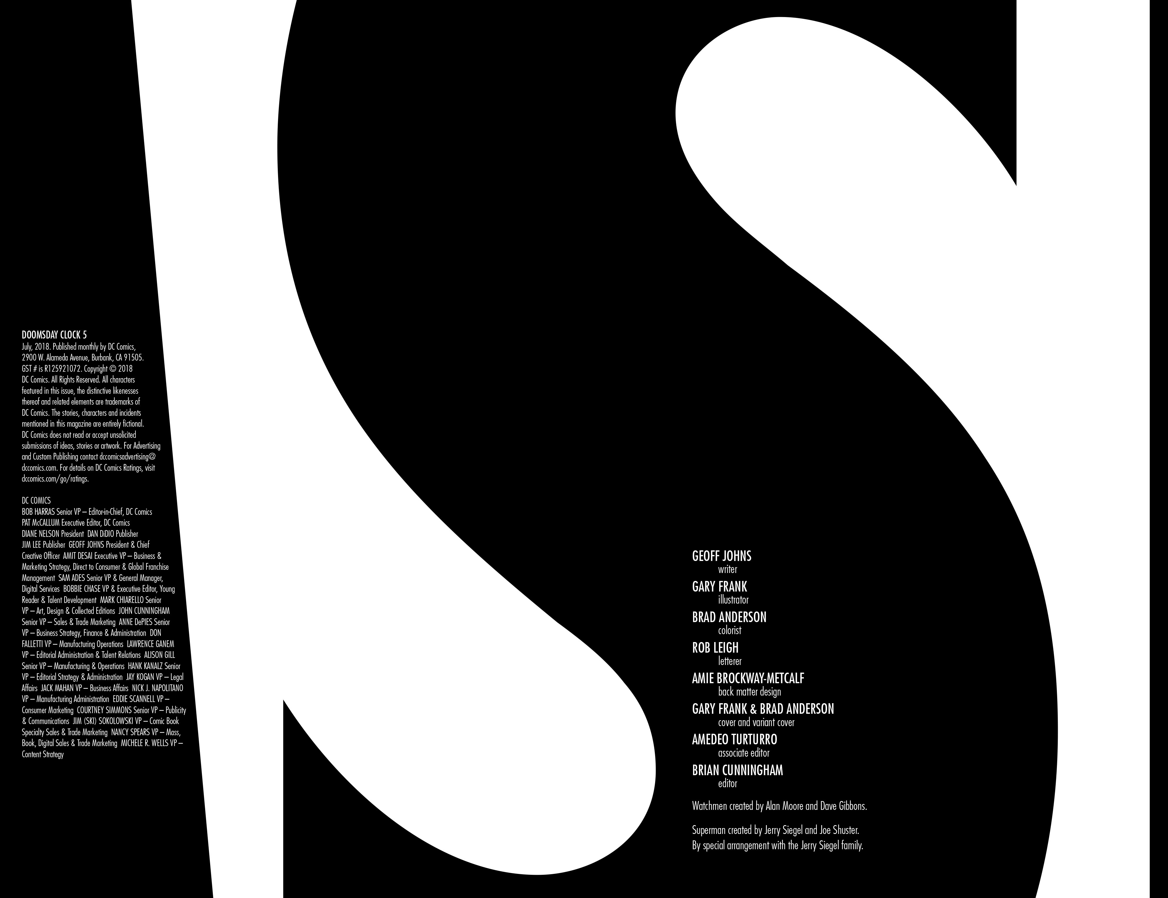 Read Doomsday Clock (2017-) Manga Online