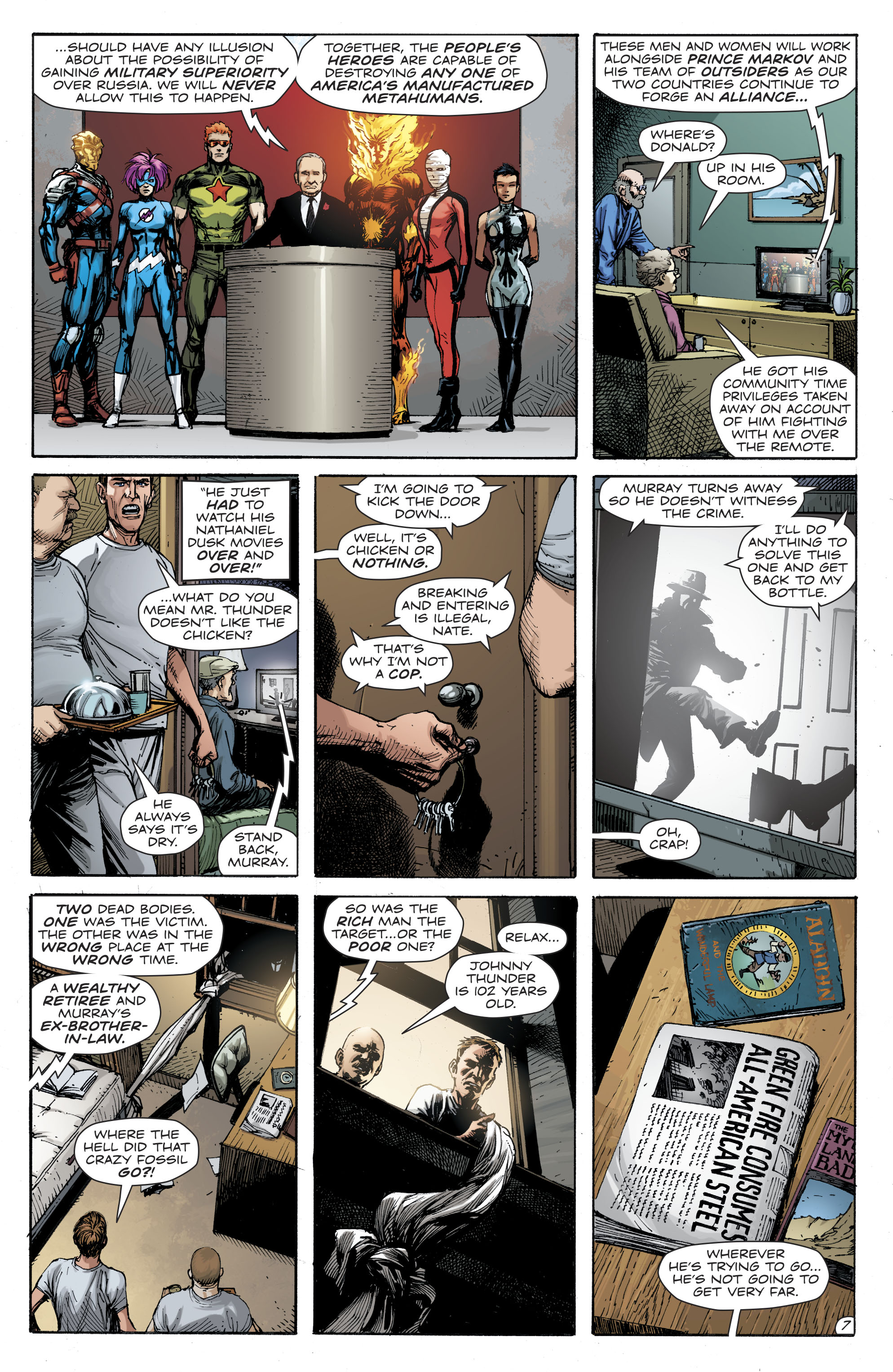Read Doomsday Clock (2017-) Manga Online