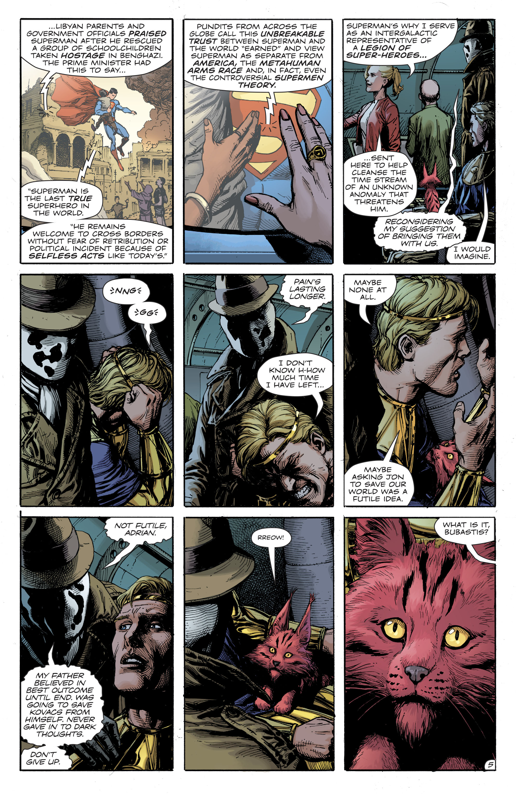 Read Doomsday Clock (2017-) Manga Online