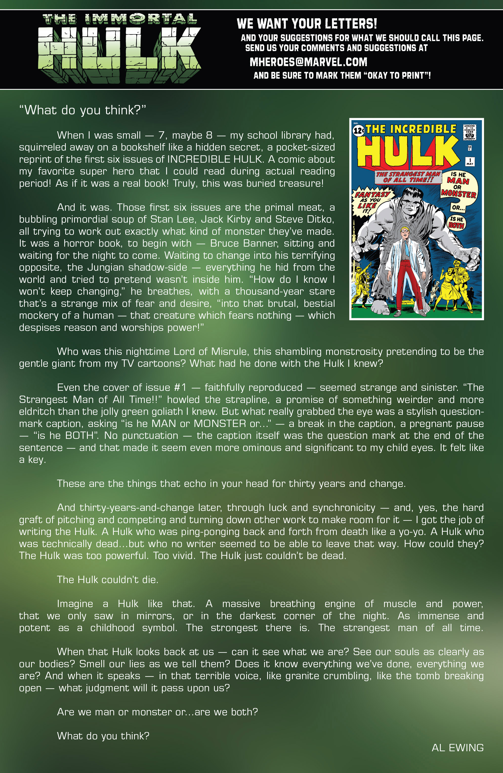 Read Immortal Hulk (2018-) Manga Online