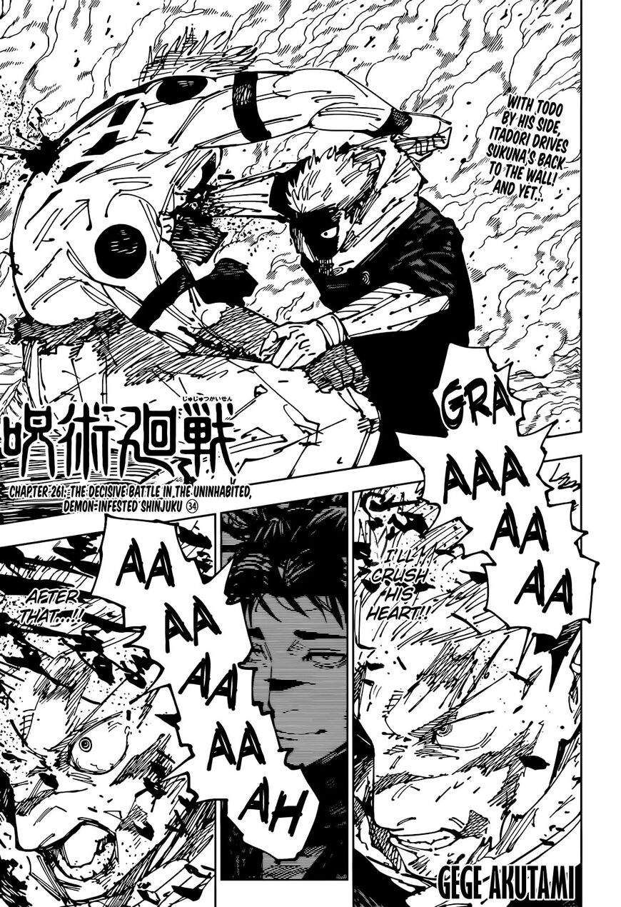 Read Jujutsu Kais Manga Online