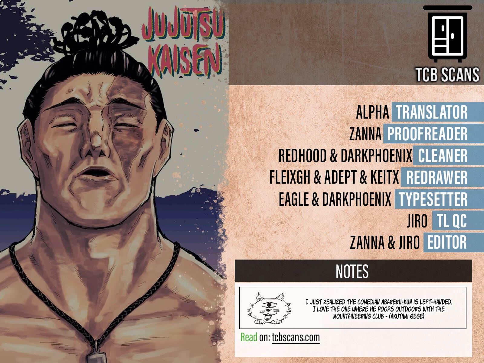 Read Jujutsu Kais Manga Online