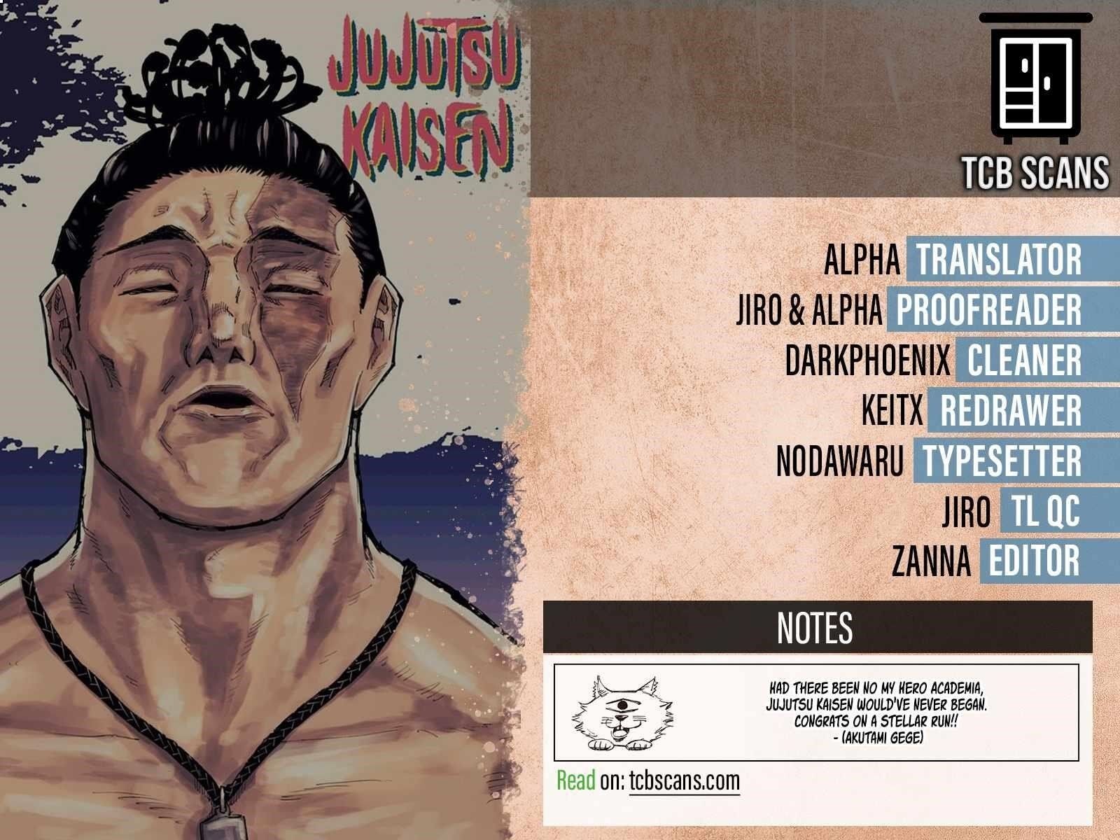 Read Jujutsu Kais Manga Online