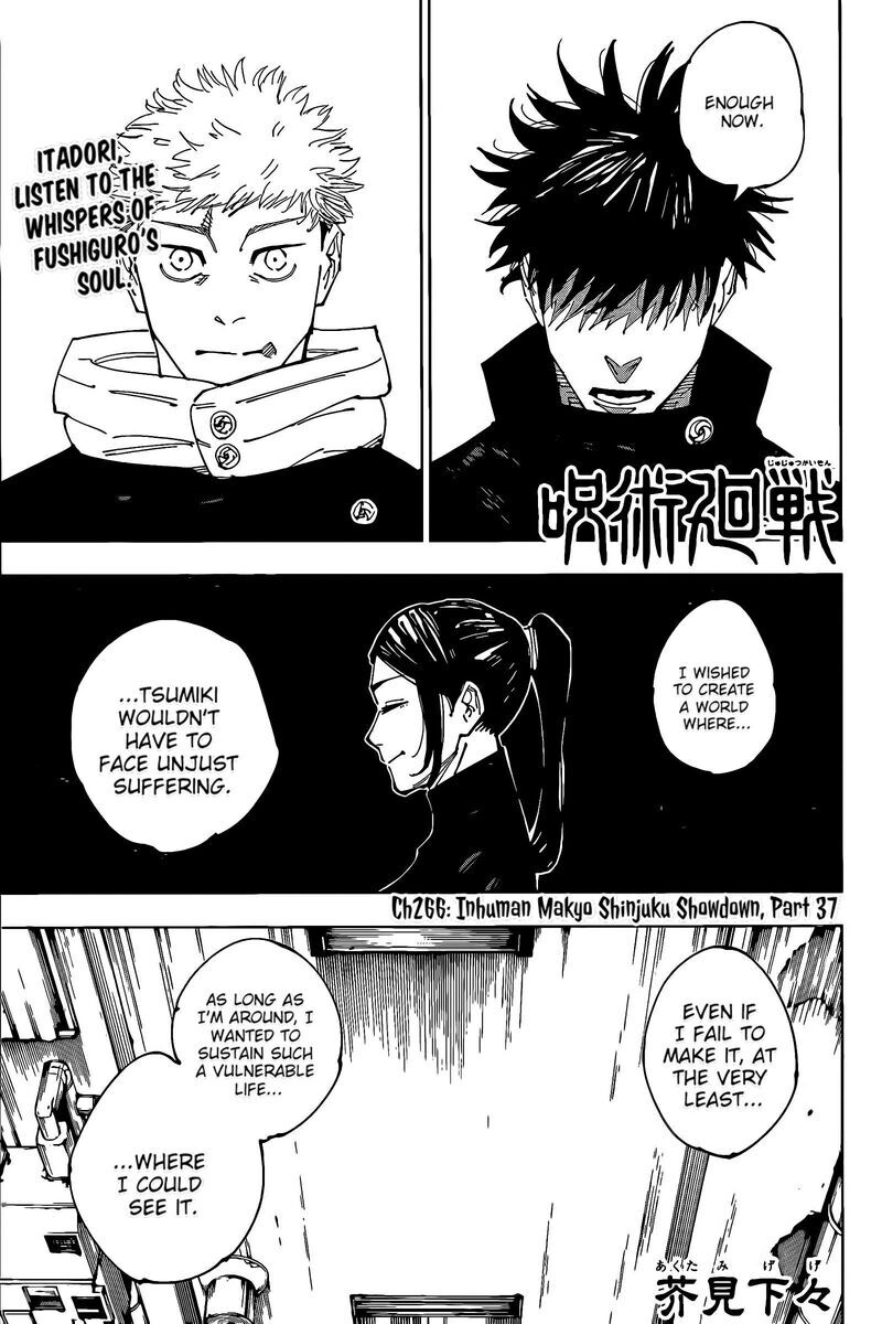 Read Jujutsu Kais Manga Online