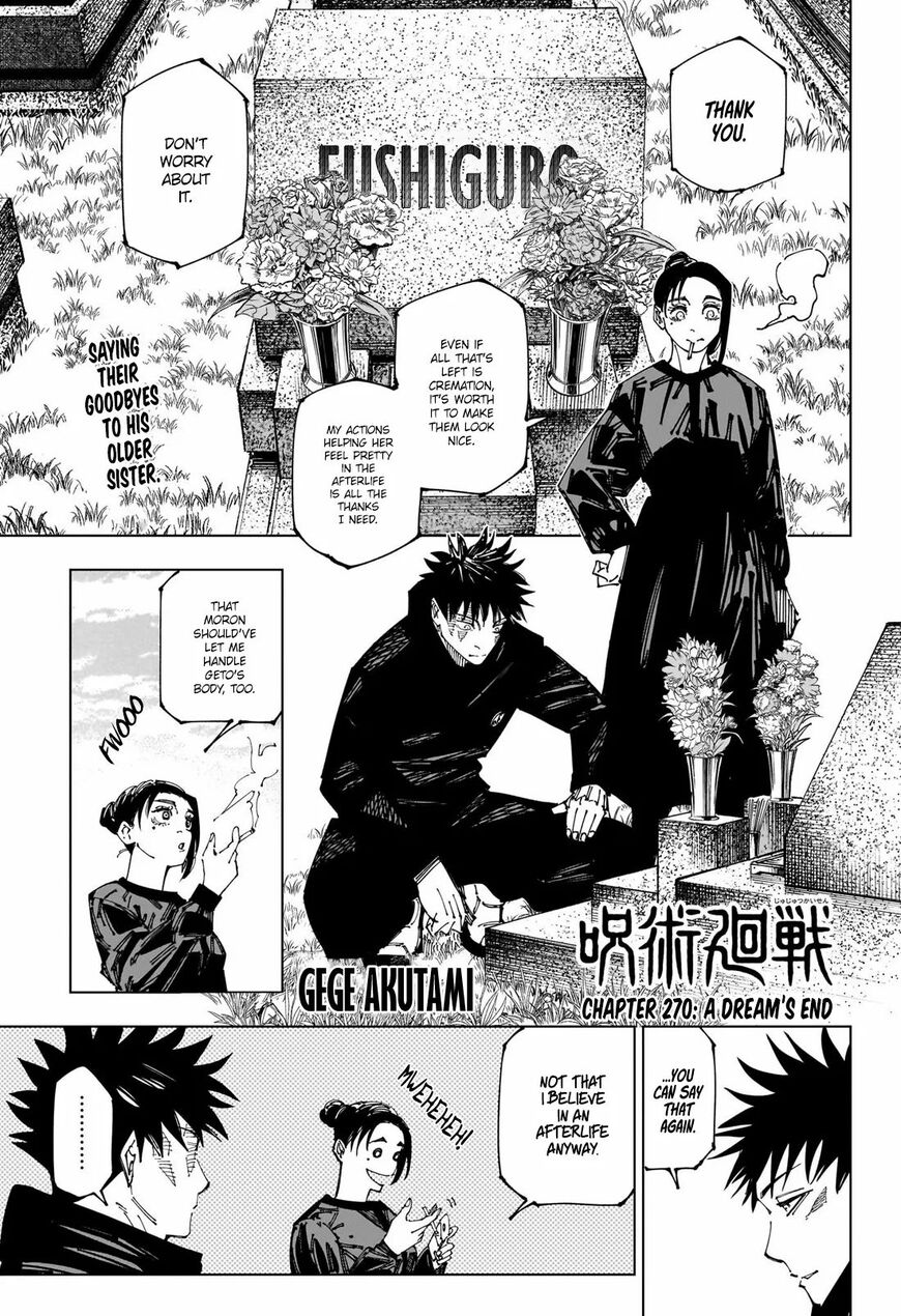 Read Jujutsu Kais Manga Online