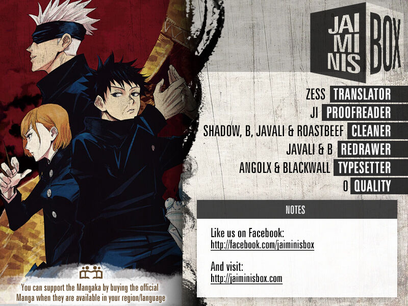 Read Jujutsu Kais Manga Online