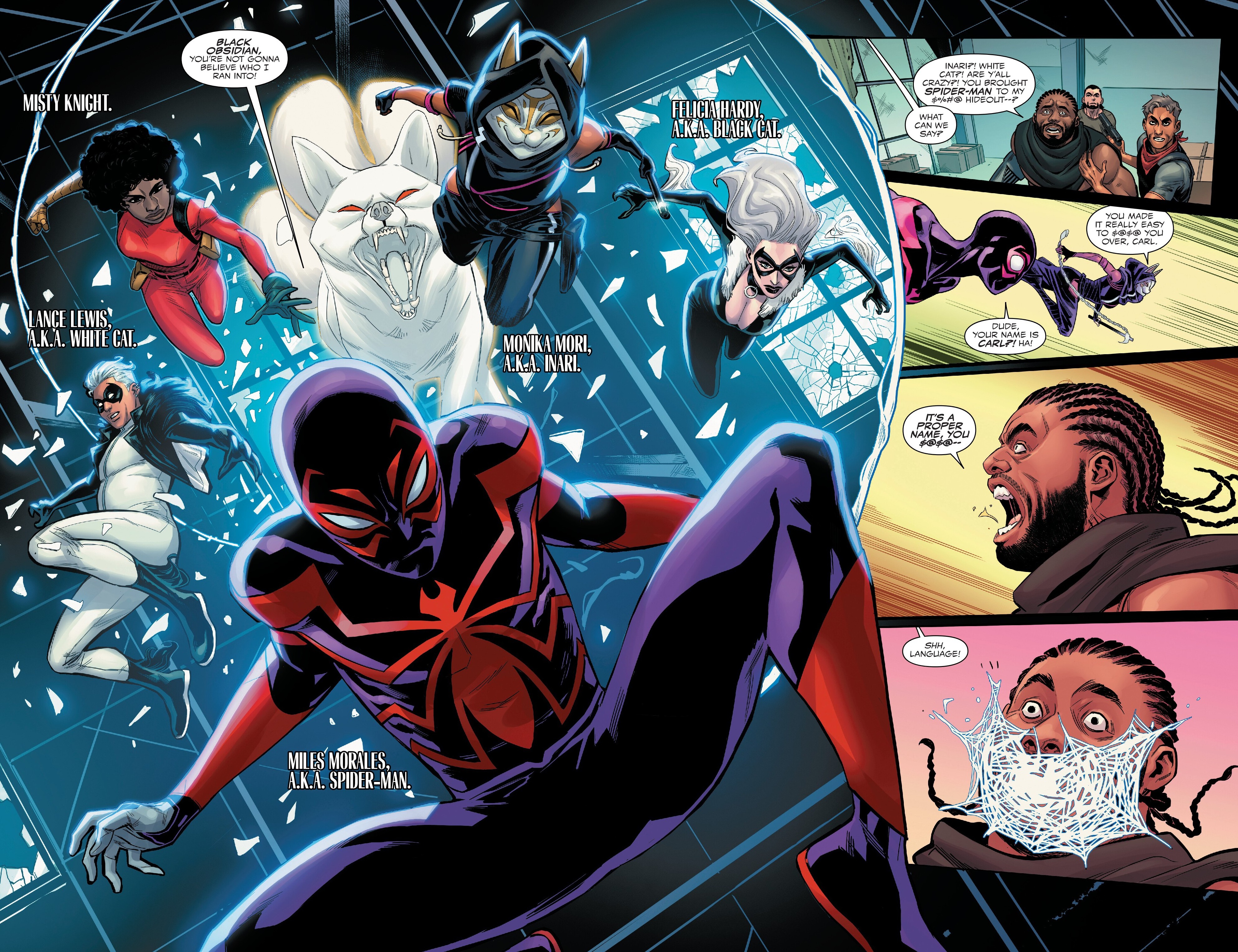Read Miles Morales_ Spider-Man (2022-) Manga Online