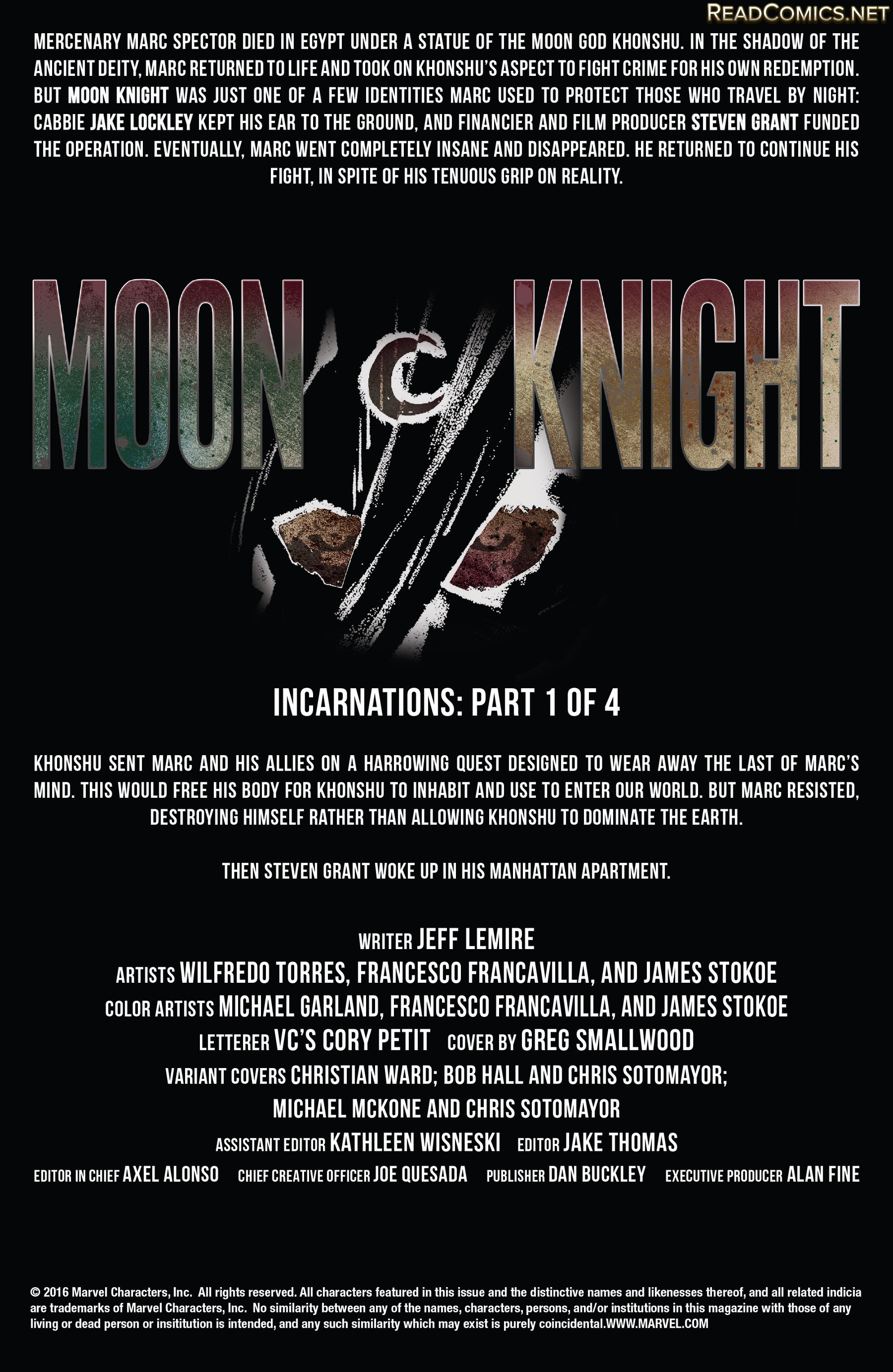 Read Moon Knight (2016-) Manga Online