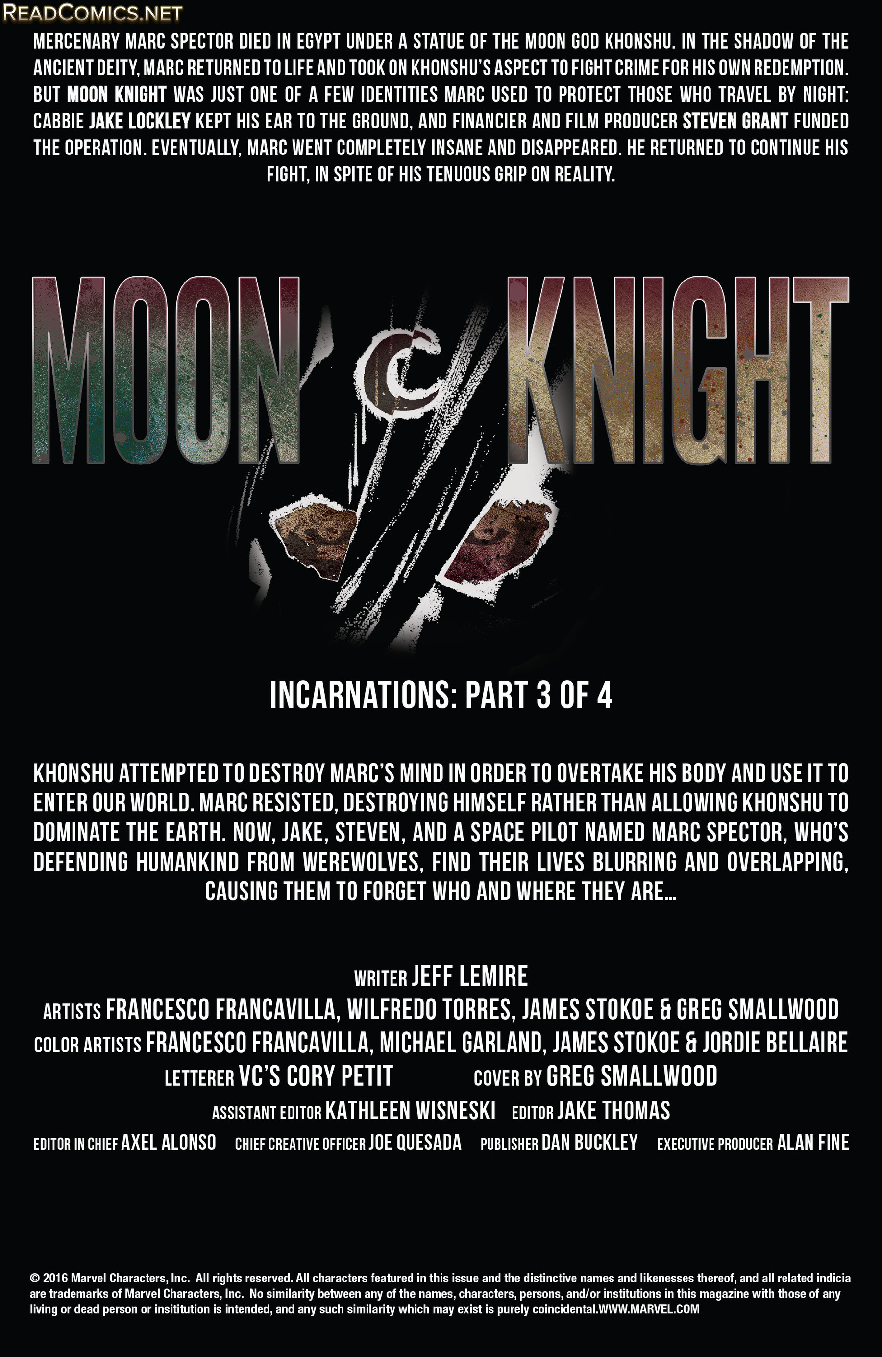 Read Moon Knight (2016-) Manga Online
