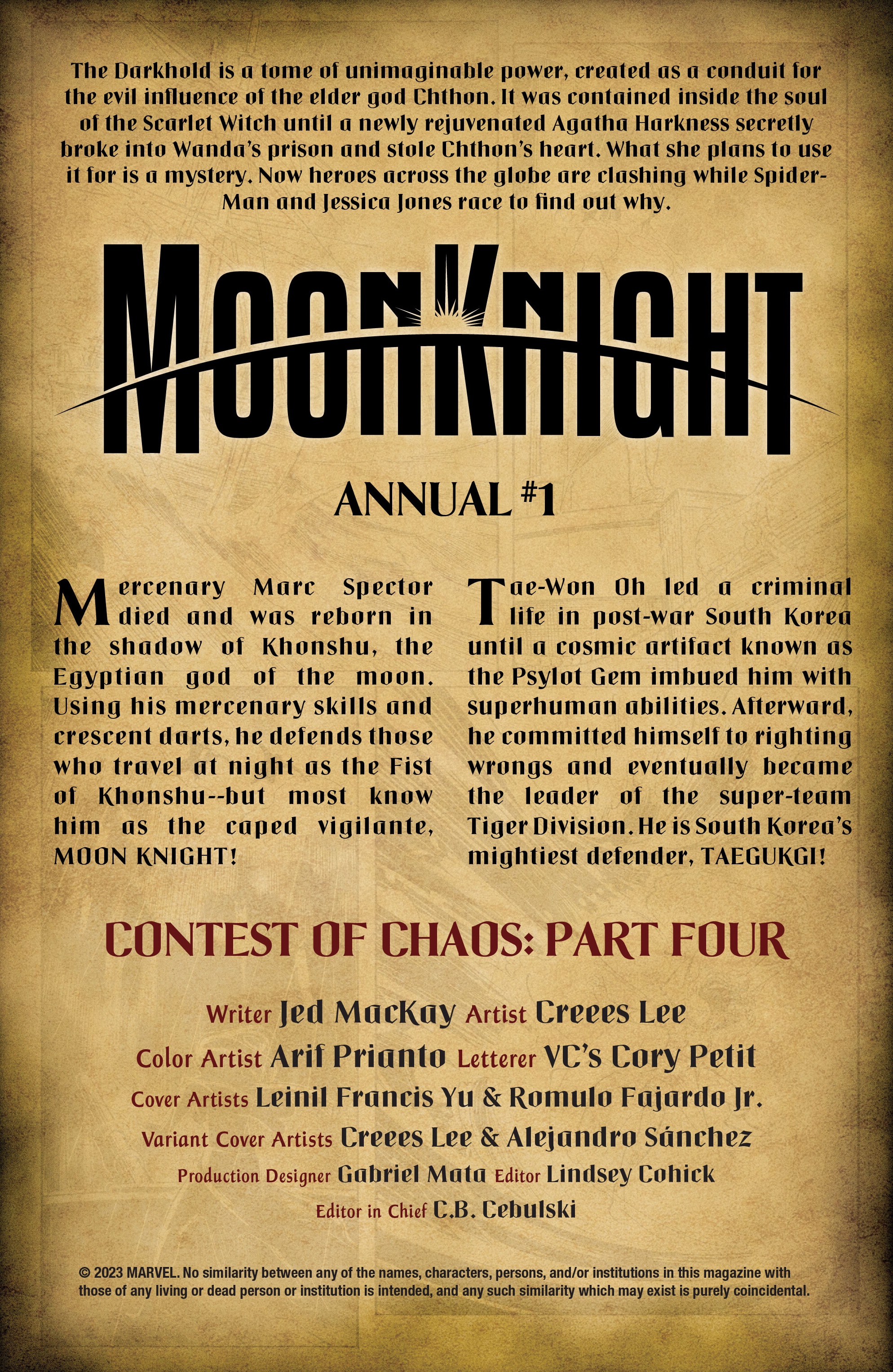 Read Moon Knight (2021-) Manga Online