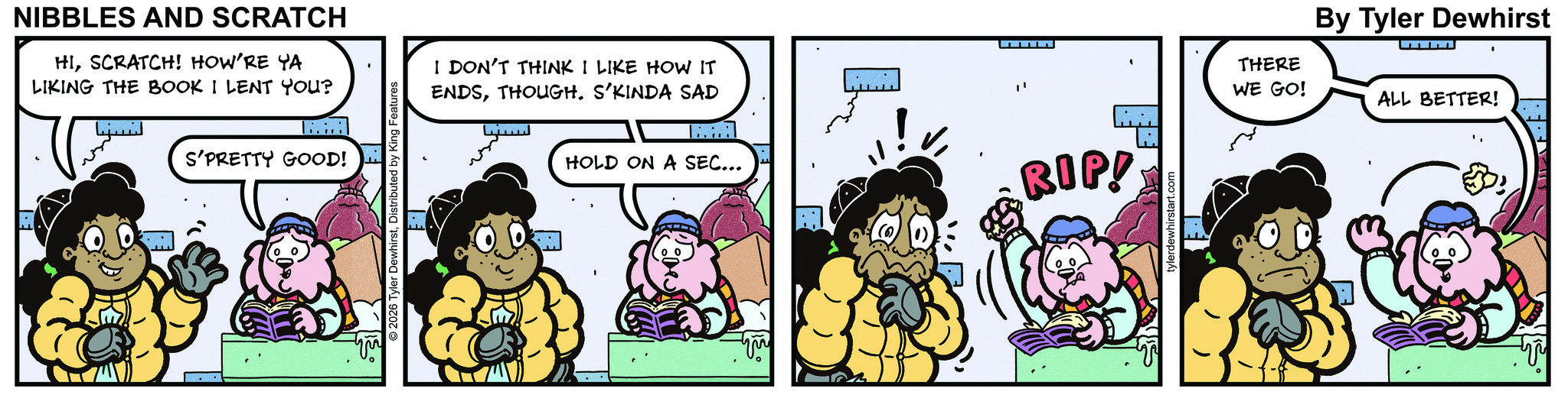 Read Nibbles and Scratch Manga Online