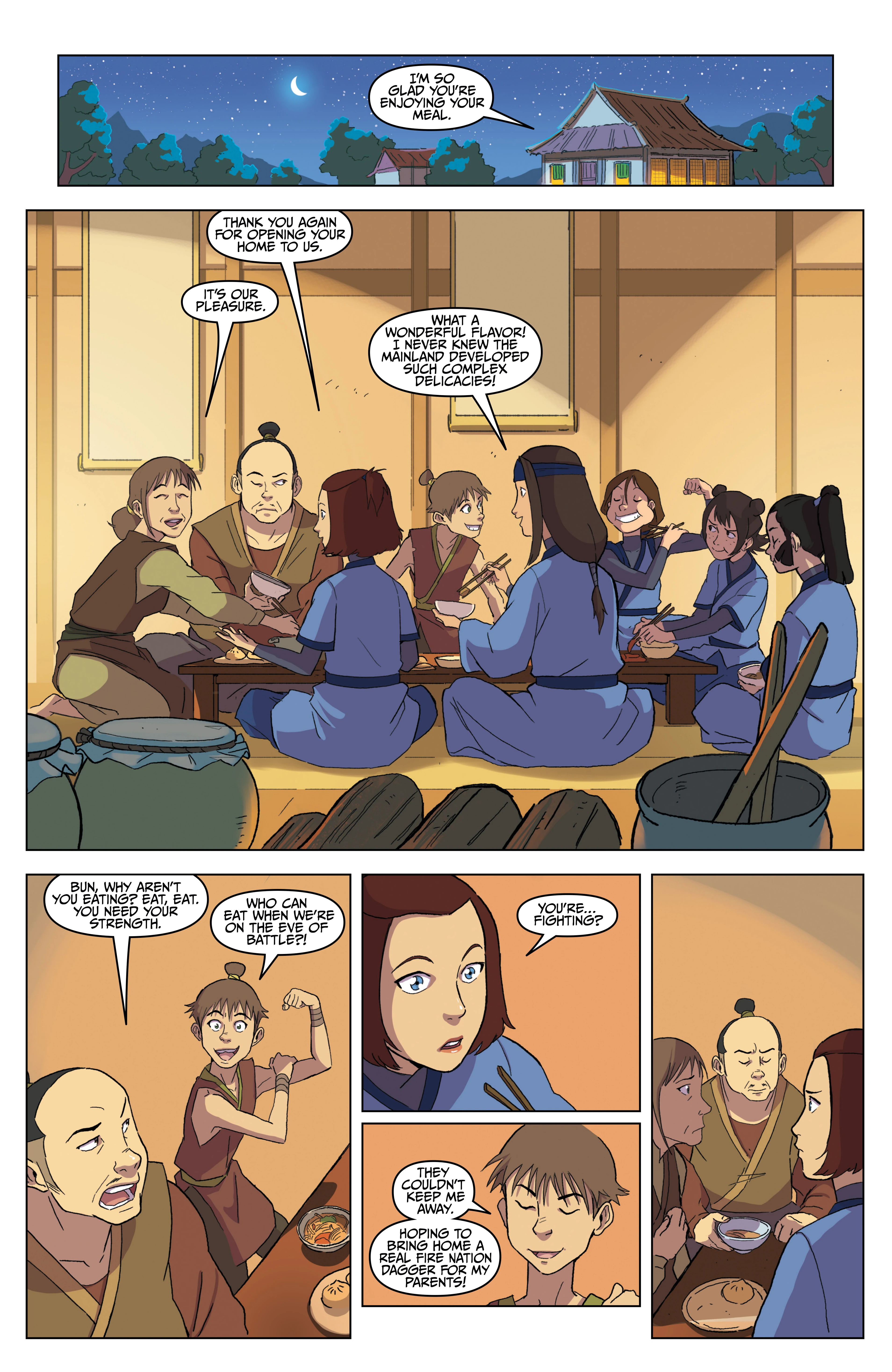 Read Nickelodeon Avatar_ The Last Airbender - The Kyoshi Warriors Manga Online