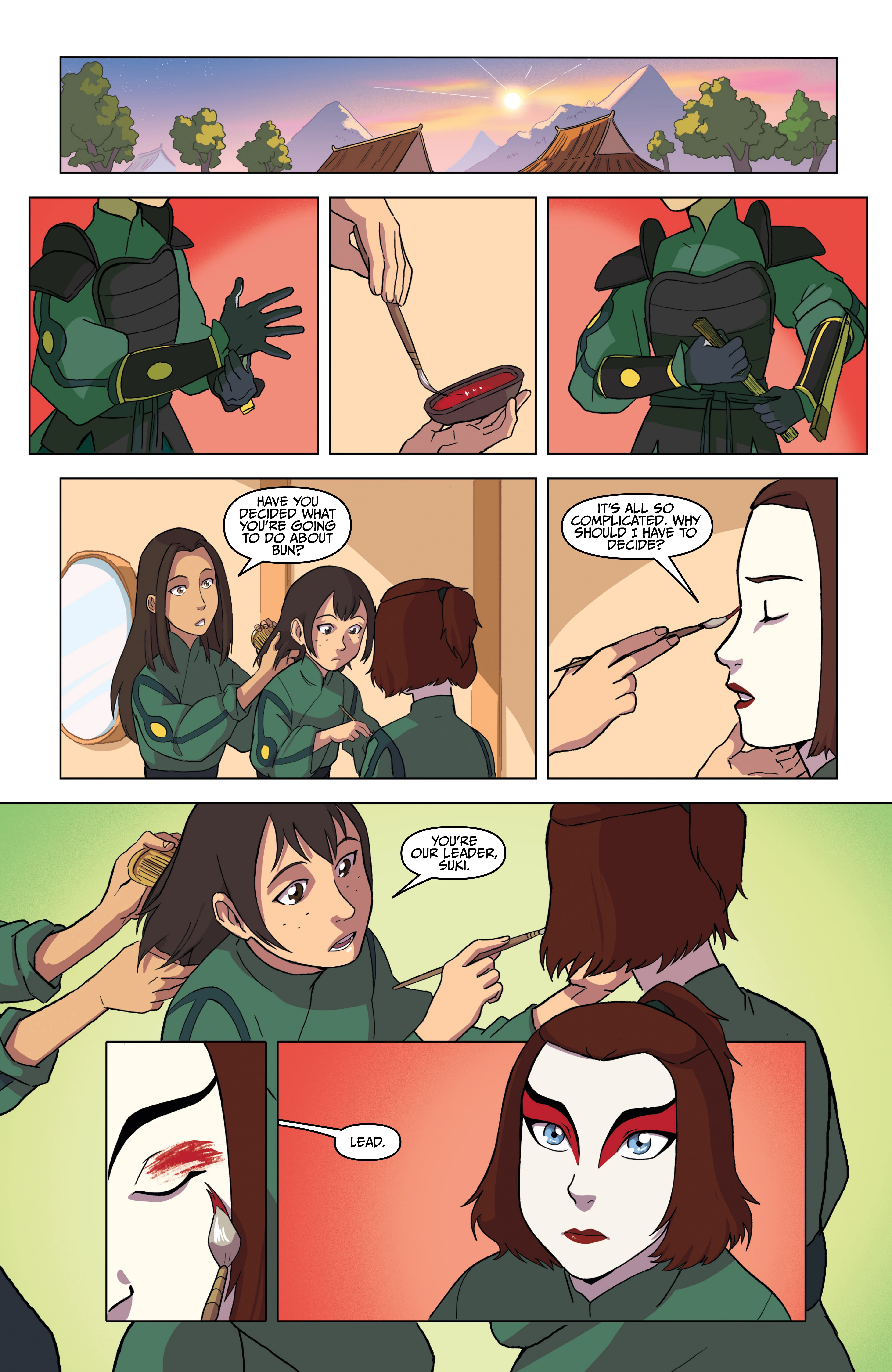 Read Nickelodeon Avatar_ The Last Airbender - The Kyoshi Warriors Manga Online