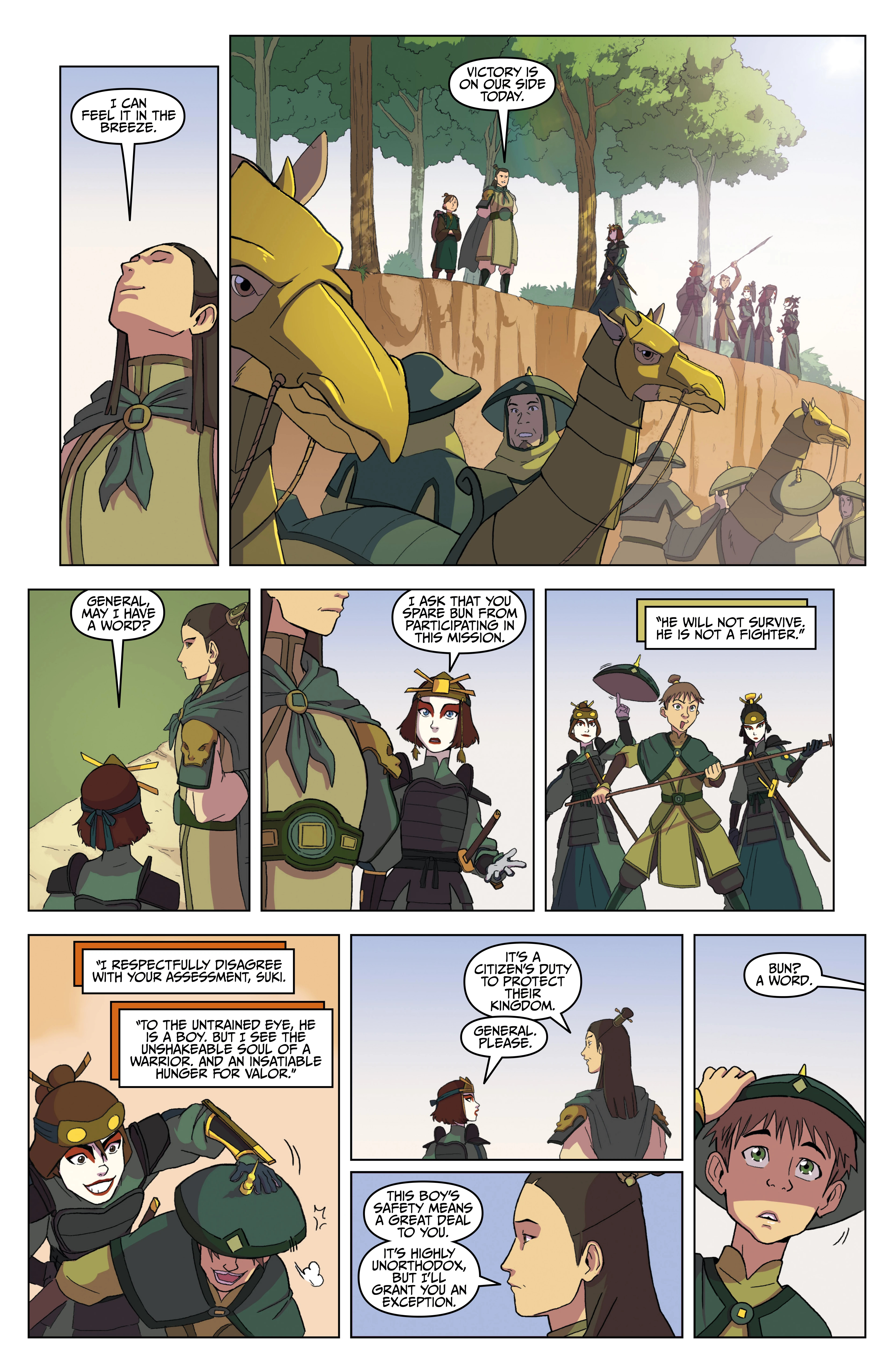 Read Nickelodeon Avatar_ The Last Airbender - The Kyoshi Warriors Manga Online