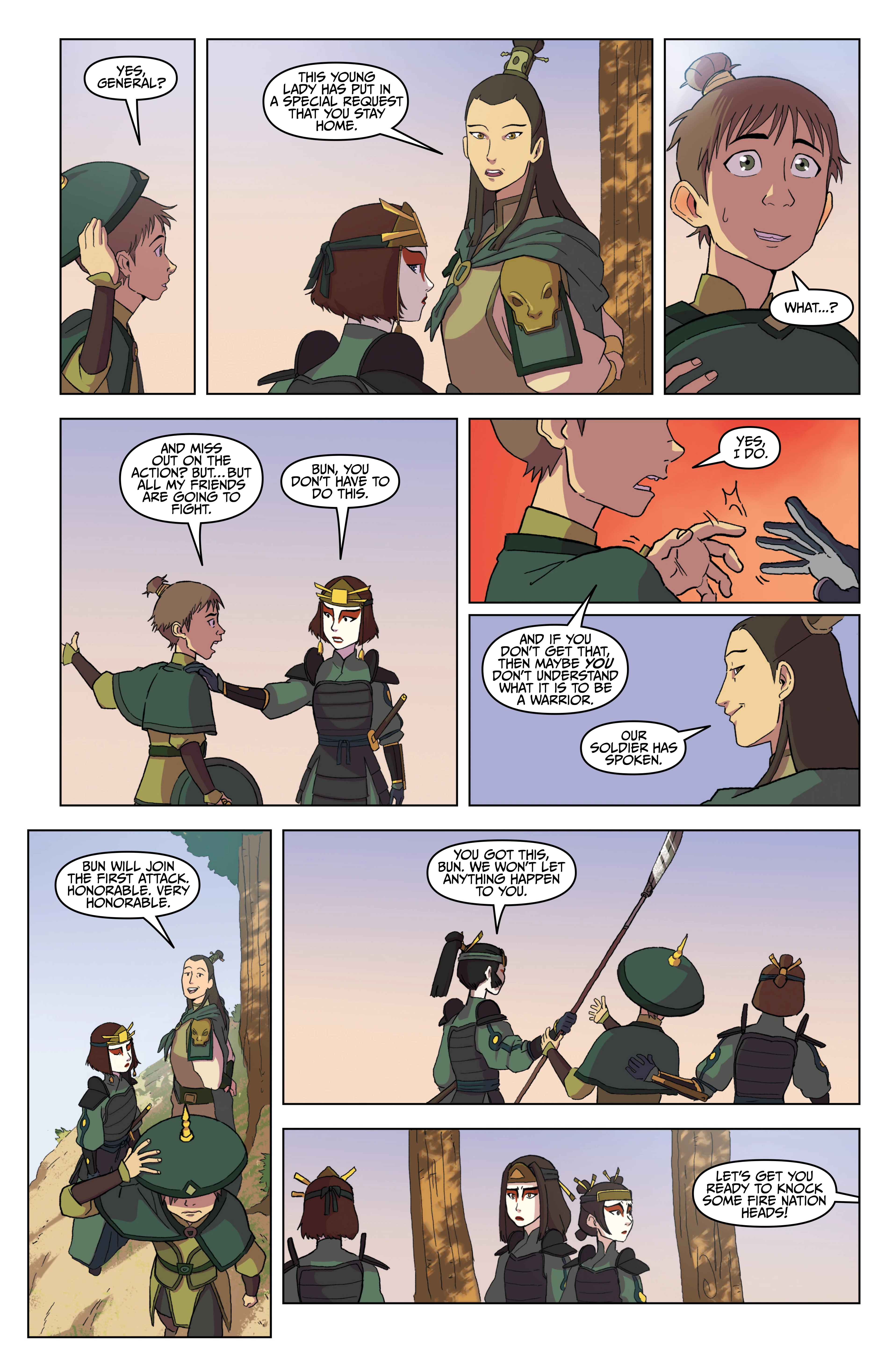 Read Nickelodeon Avatar_ The Last Airbender - The Kyoshi Warriors Manga Online