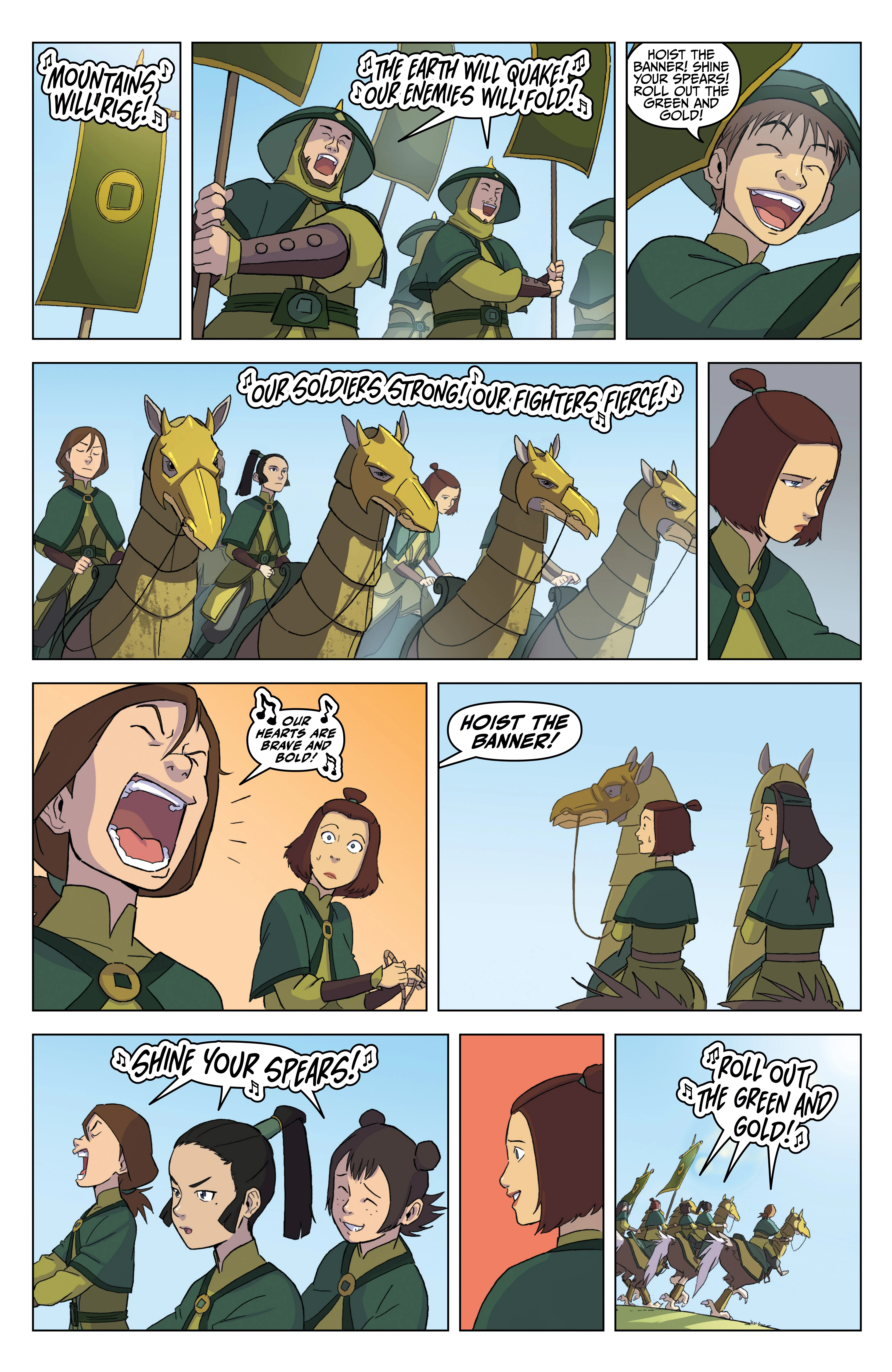 Read Nickelodeon Avatar_ The Last Airbender - The Kyoshi Warriors Manga Online