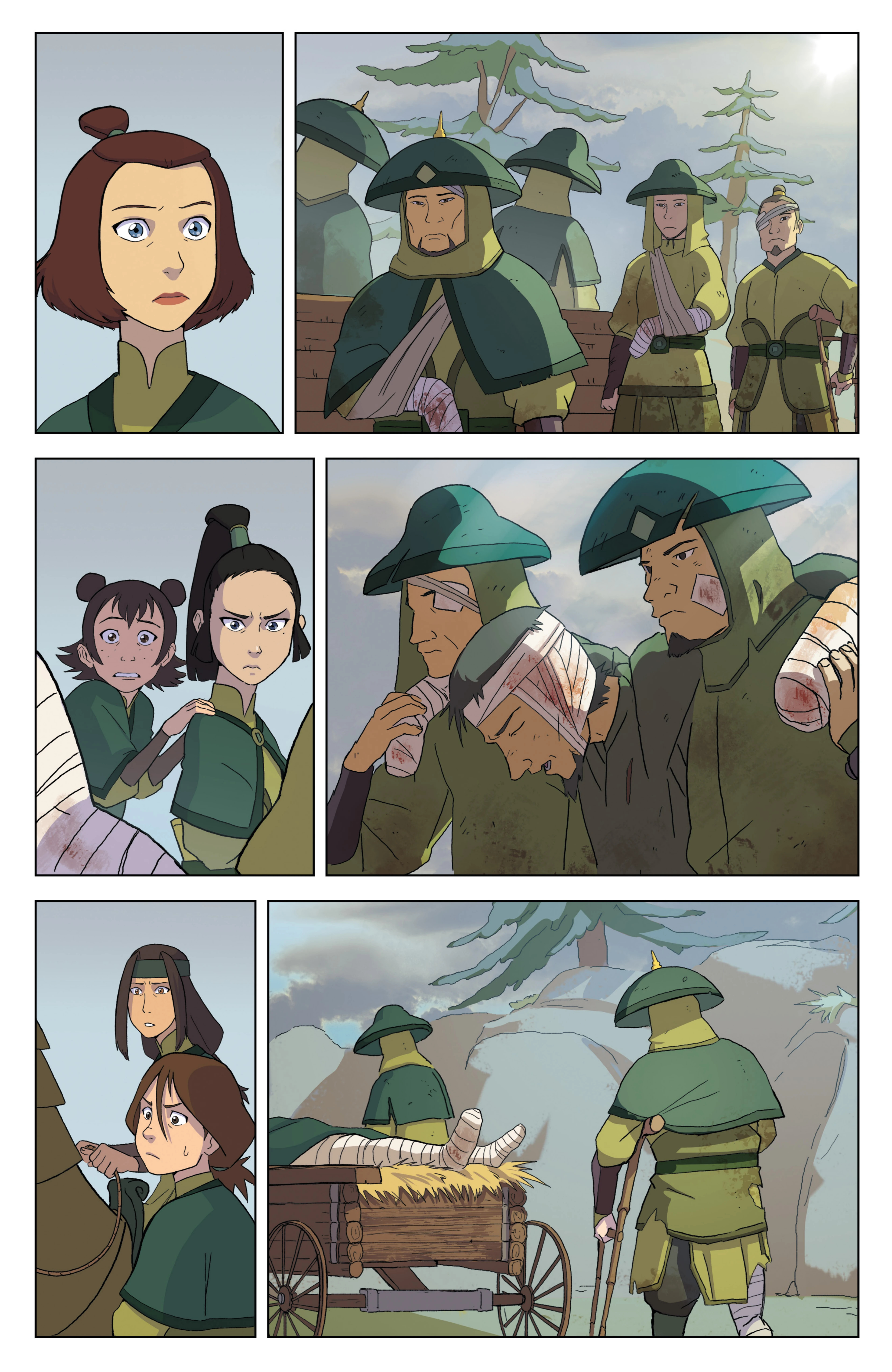 Read Nickelodeon Avatar_ The Last Airbender - The Kyoshi Warriors Manga Online
