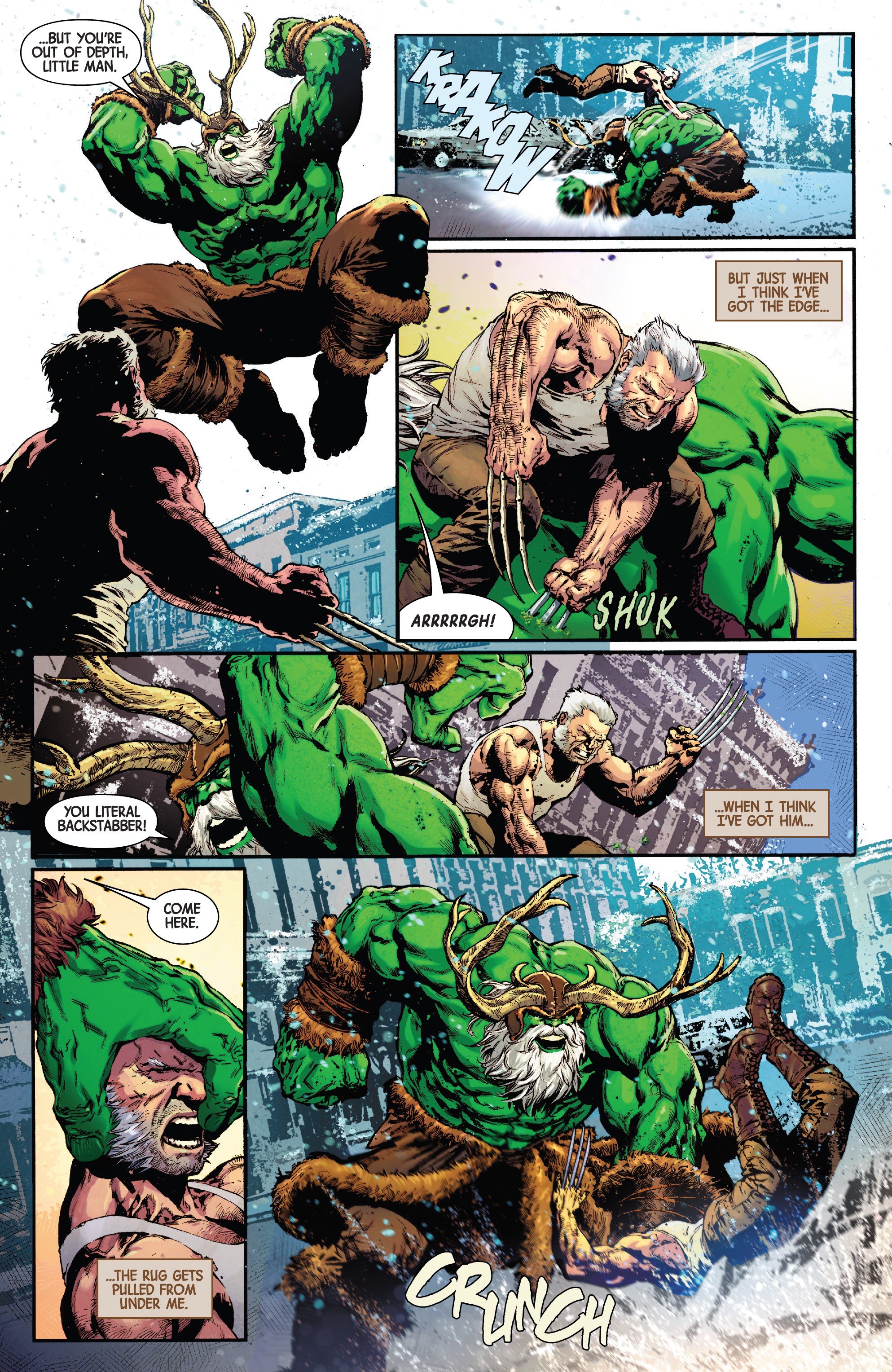 Read Old Man Logan (2015-) Manga Online