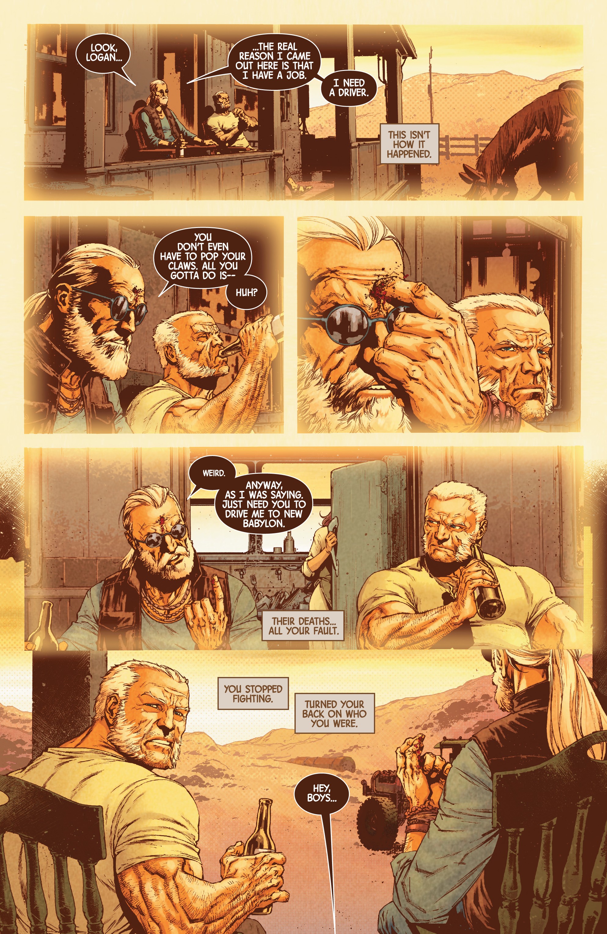 Read Old Man Logan (2015-) Manga Online