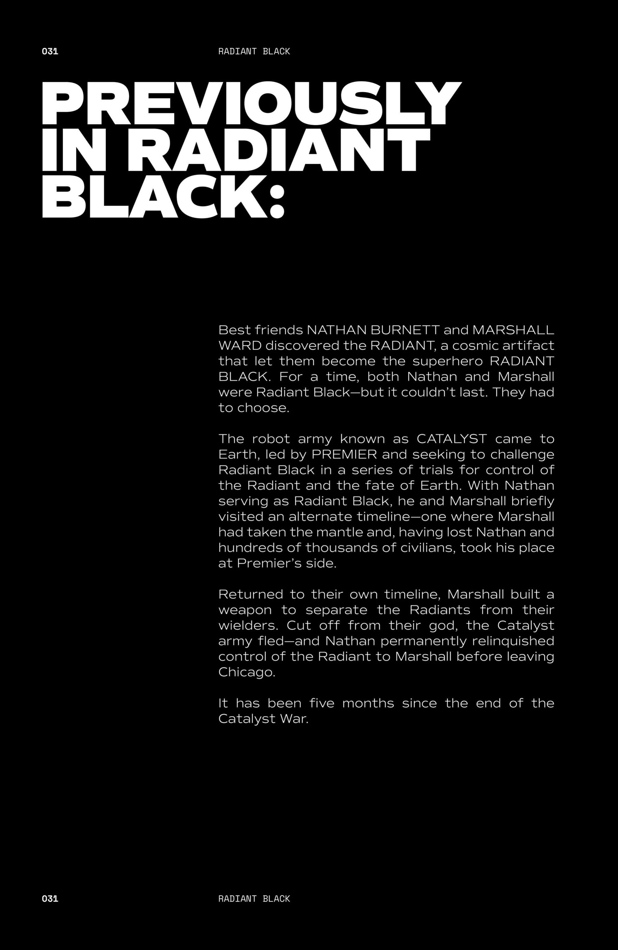 Read Radiant Black (2021-) Manga Online