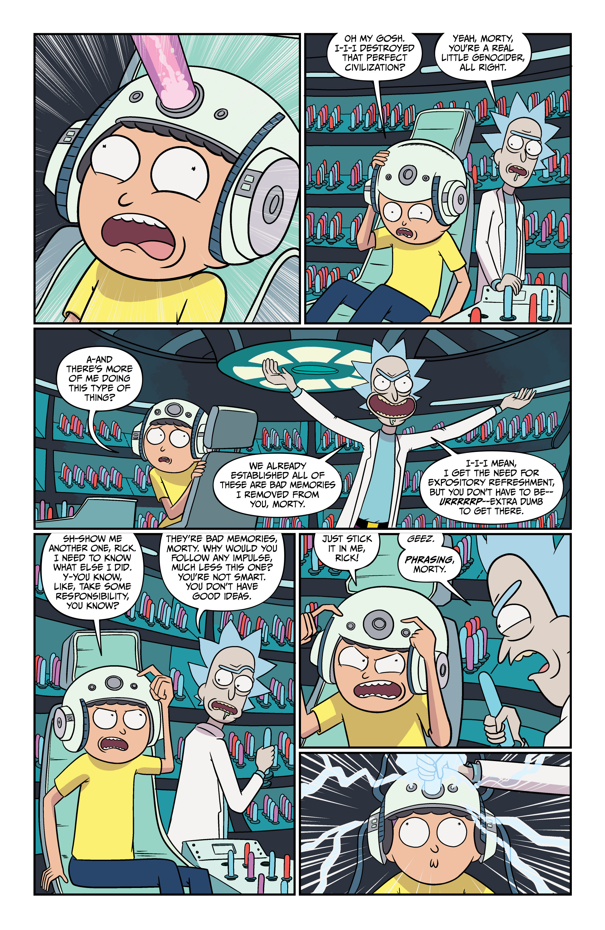 Read Rick and Morty (2015-) Manga Online